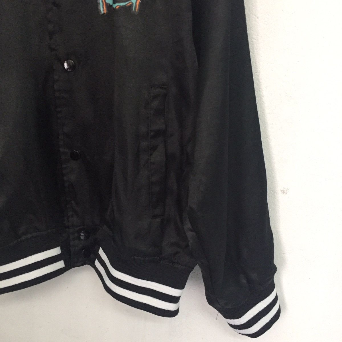 Japanese Brand Black Crossfaith Button Varsity Jacket Style Size US S / EU 44-46 / 1 - 6 Thumbnail