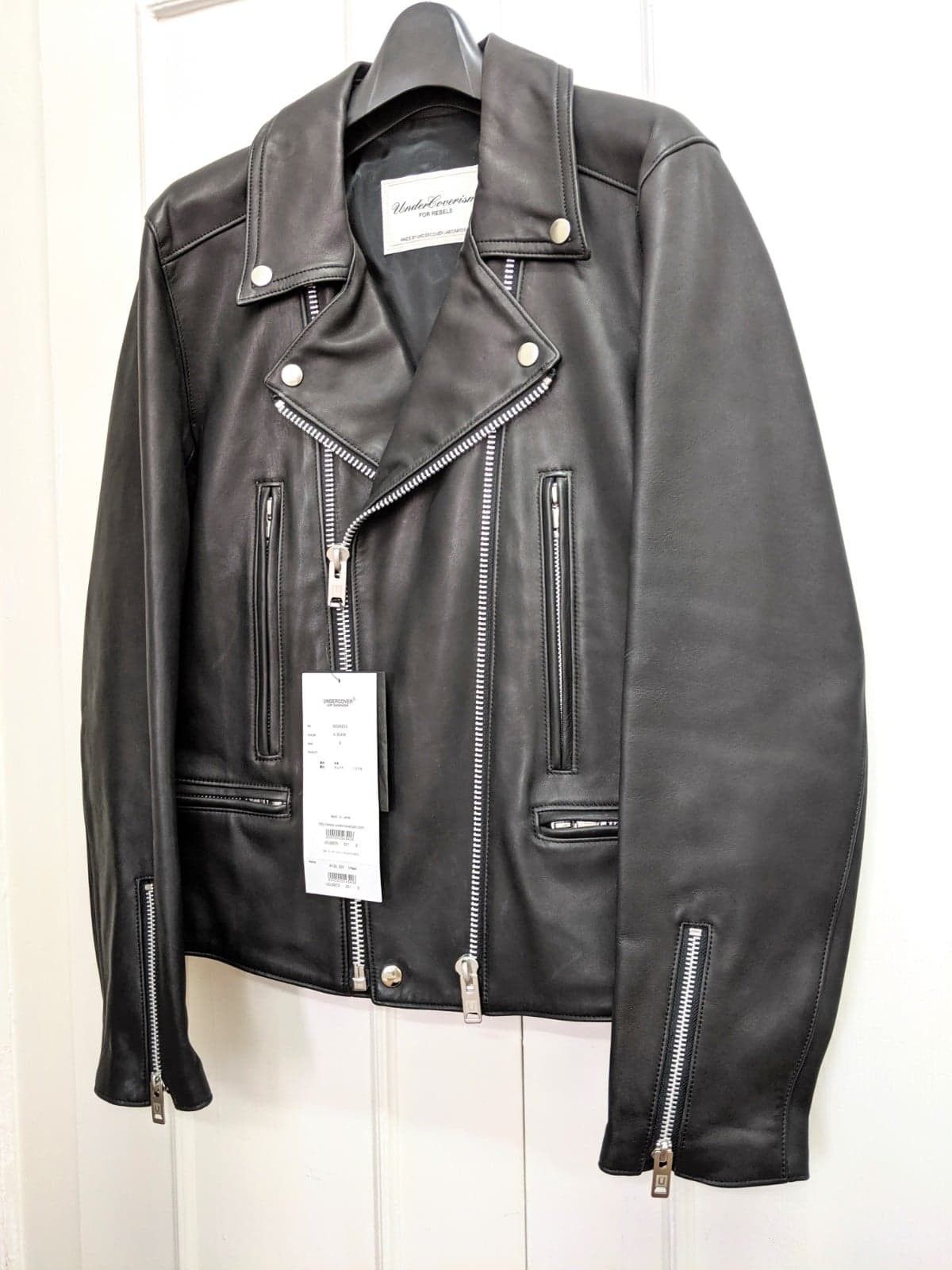 Undercover AW13 Thom Yorke lambskin double rider (Size 2) Size US M / EU 48-50 / 2 - 4 Thumbnail