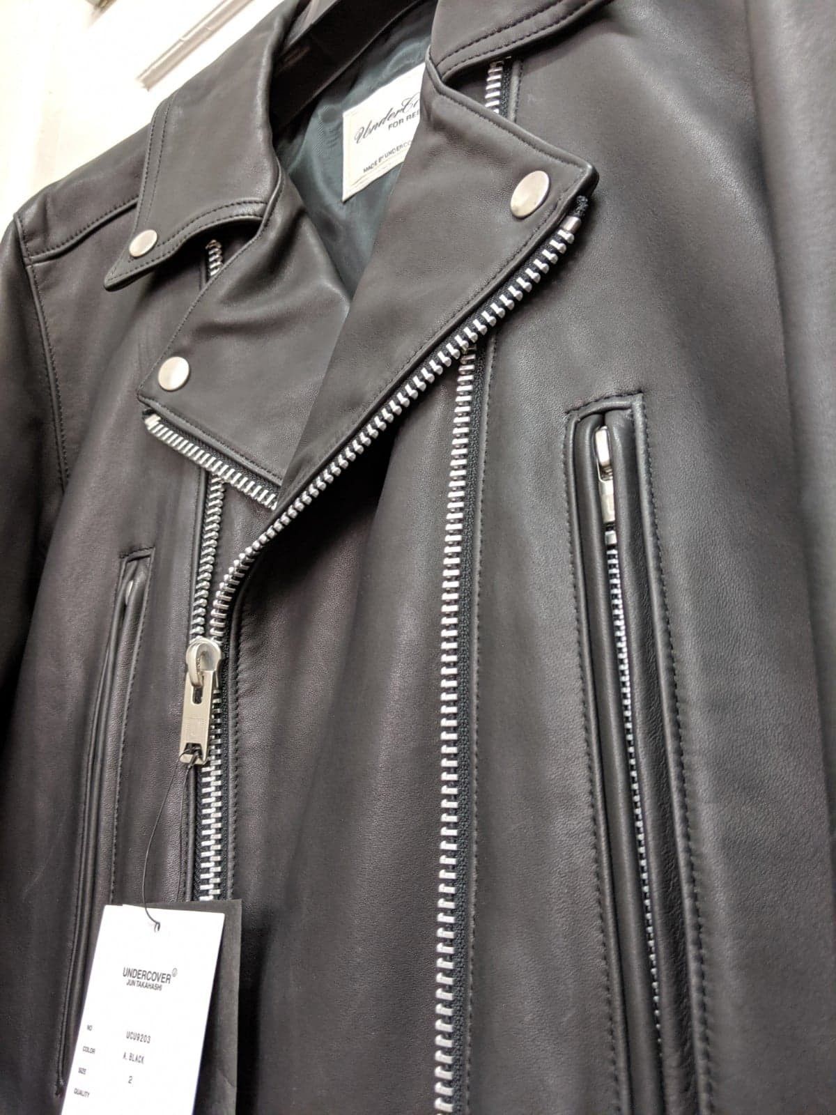 Undercover AW13 Thom Yorke lambskin double rider (Size 2) Size US M / EU 48-50 / 2 - 7 Thumbnail