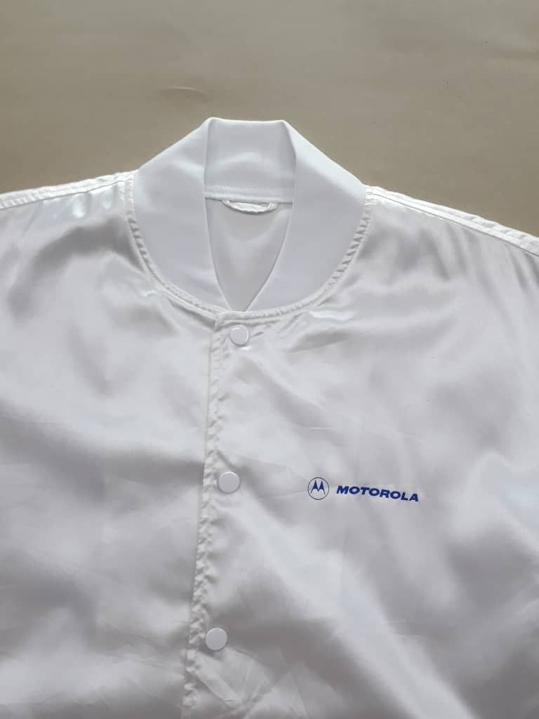 Japanese Brand × Vintage MOTOROLA Jacket Vintage Style Size US L / EU 52-54 / 3 - 4 Thumbnail
