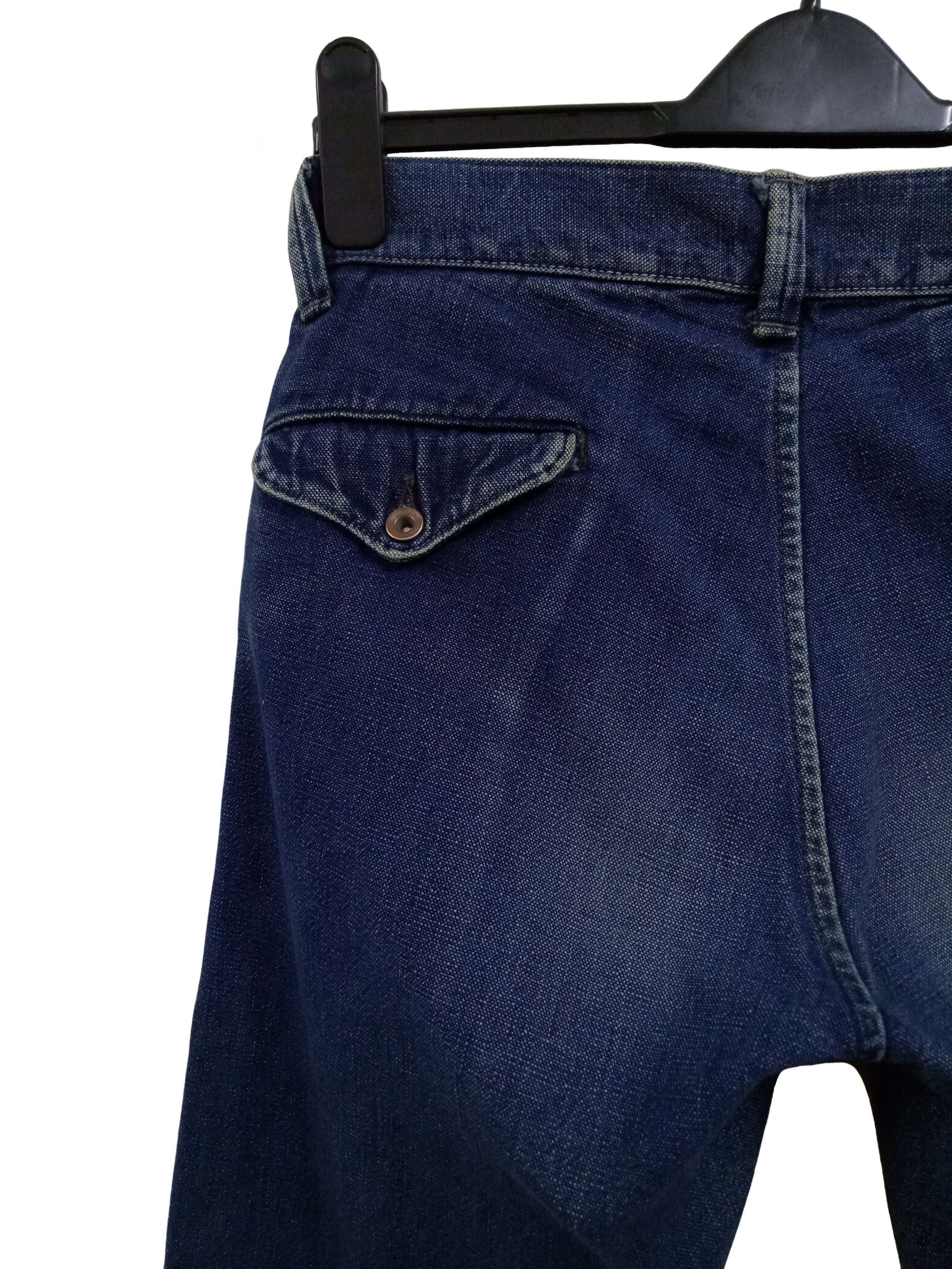 45rpm 🔥🔥🔥45RPM Natural Indigo Dyed Denim Jeans Rare Design Size US 28 / EU 44 - 5 Thumbnail