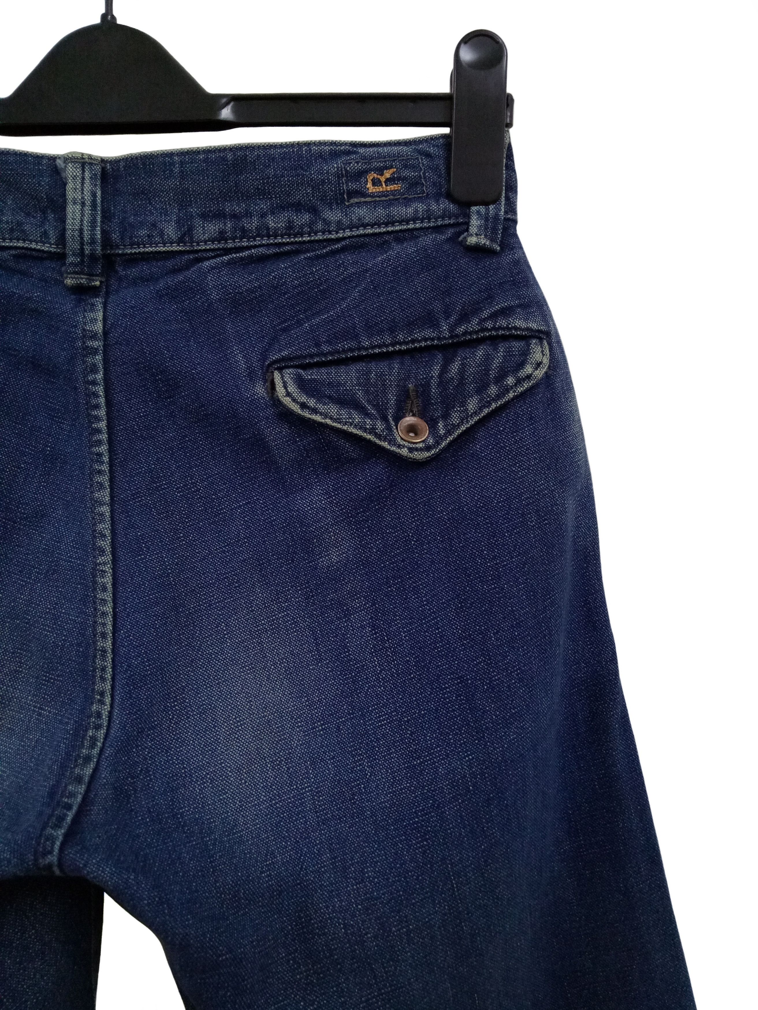 45rpm 🔥🔥🔥45RPM Natural Indigo Dyed Denim Jeans Rare Design Size US 28 / EU 44 - 3 Thumbnail