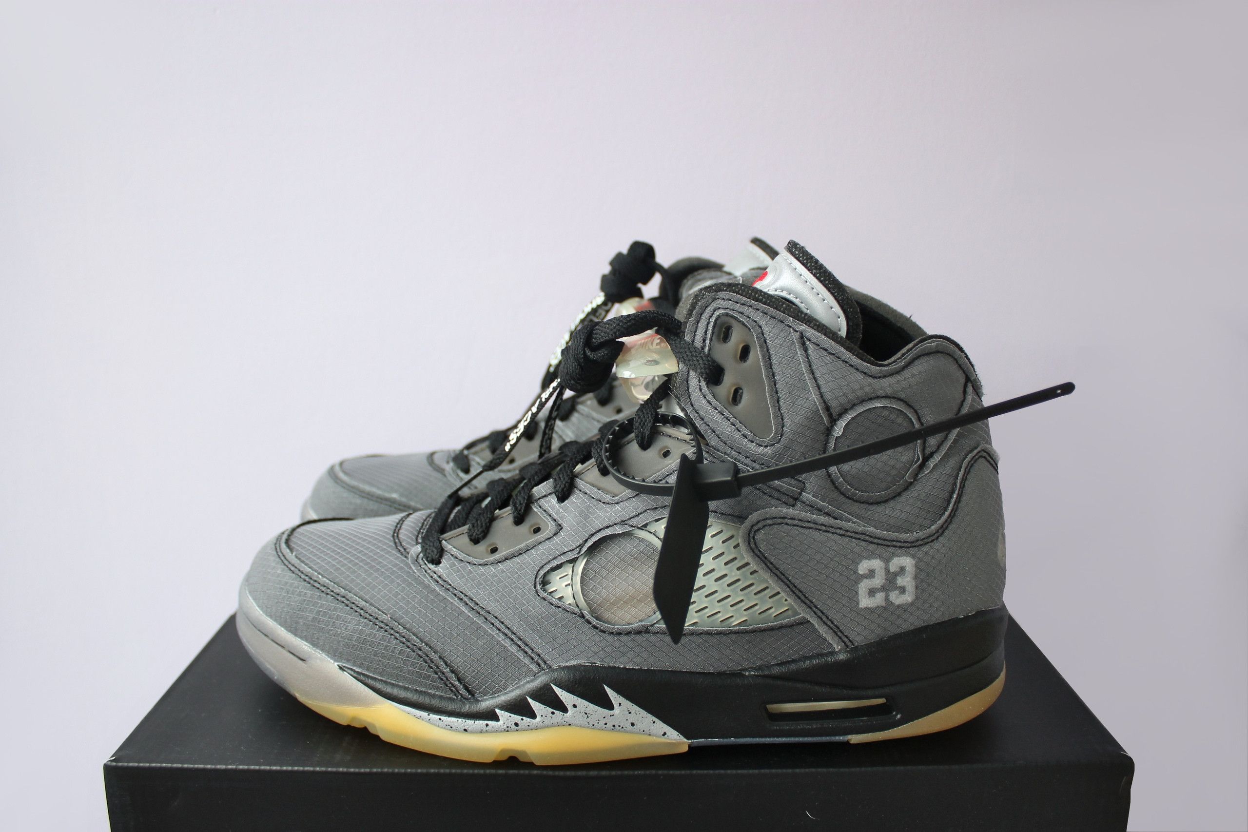 air jordan retro 5 x off white