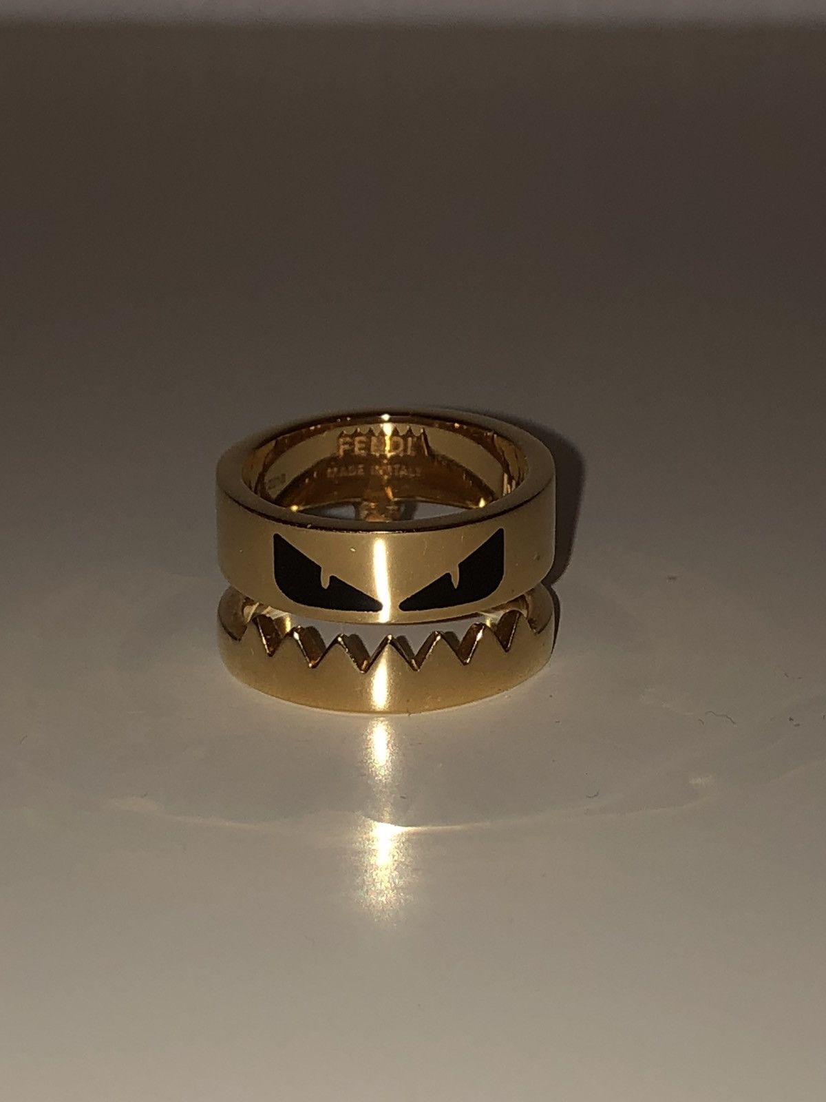 Fendi bugs eye ring hot sale