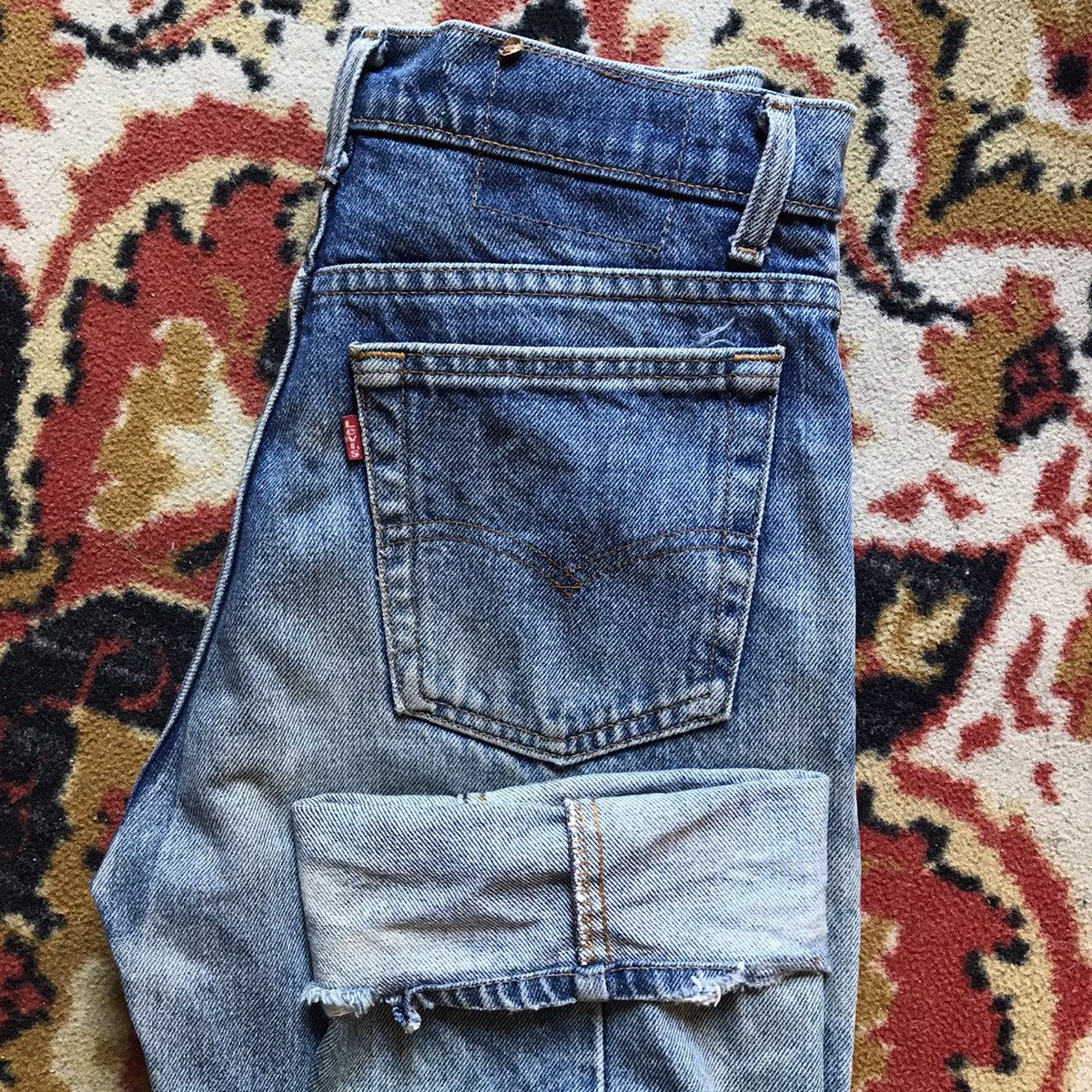 Distressed Denim × Levi's × Vintage Vintage Levis Jeans ripped ...