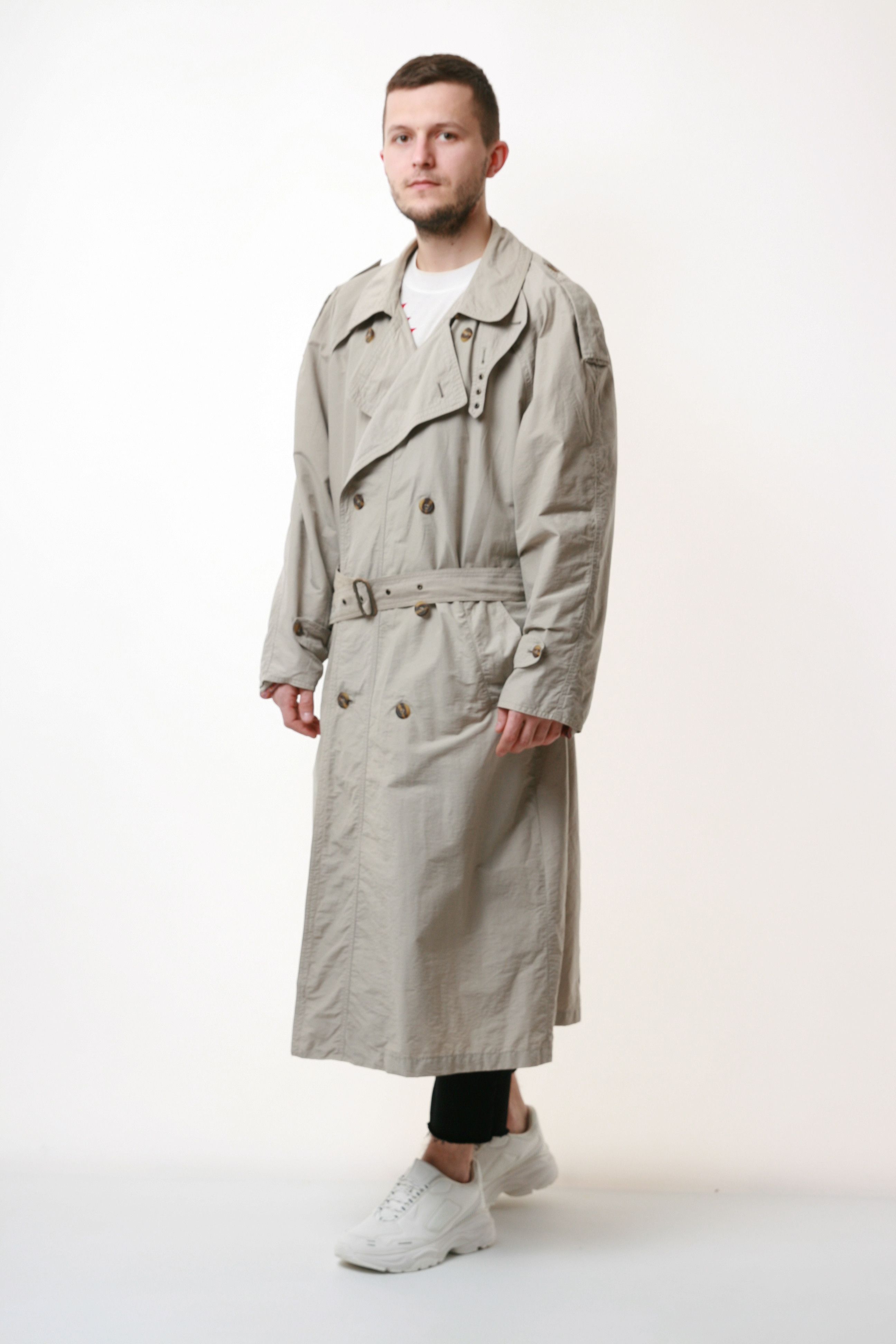 90s GERARD Vintage Padded Trench Oldschool Coat 16961