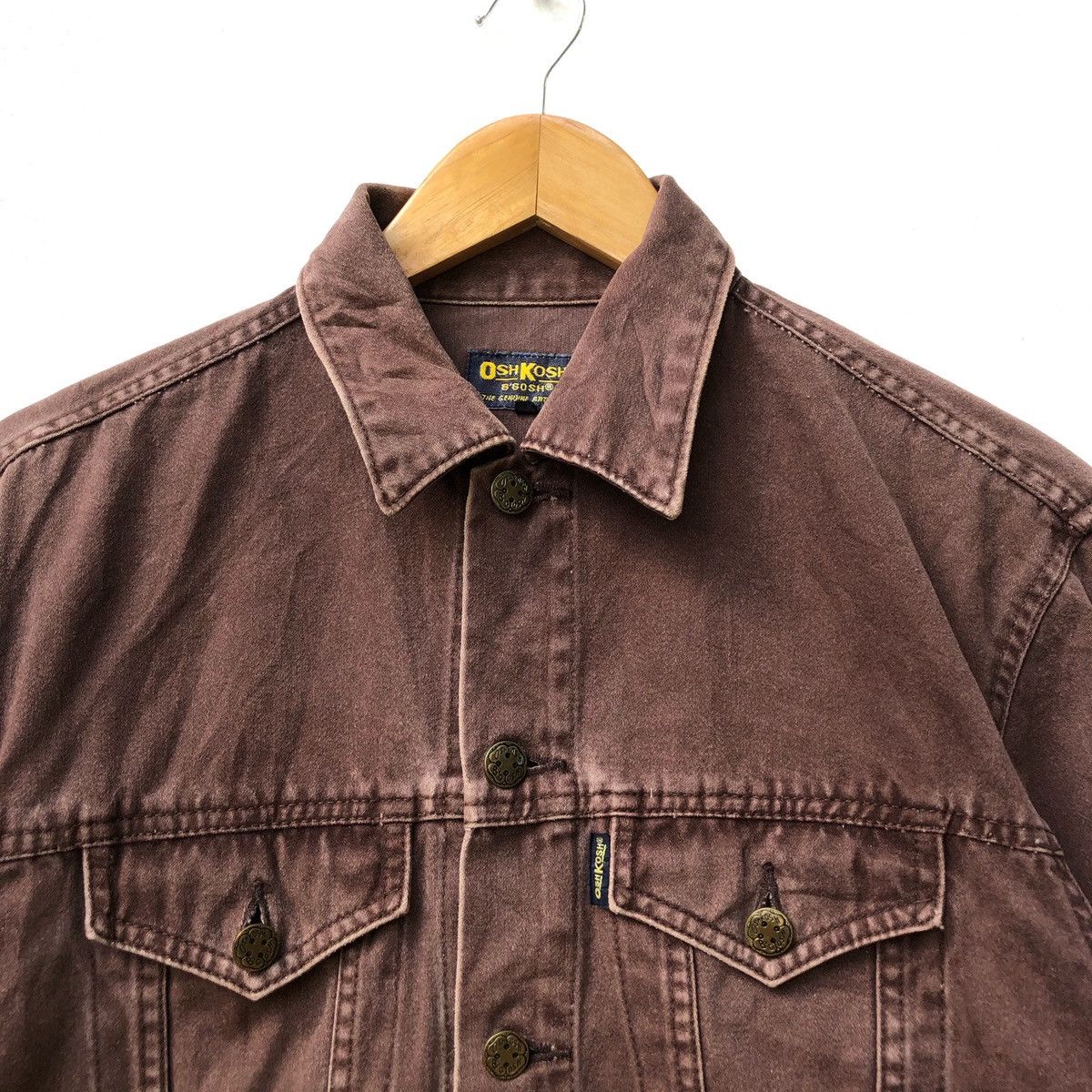 Oshkosh VINTAGE OSHKOSH DENIM TRUCKERS JACKET Size US L / EU 52-54 / 3 - 3 Thumbnail