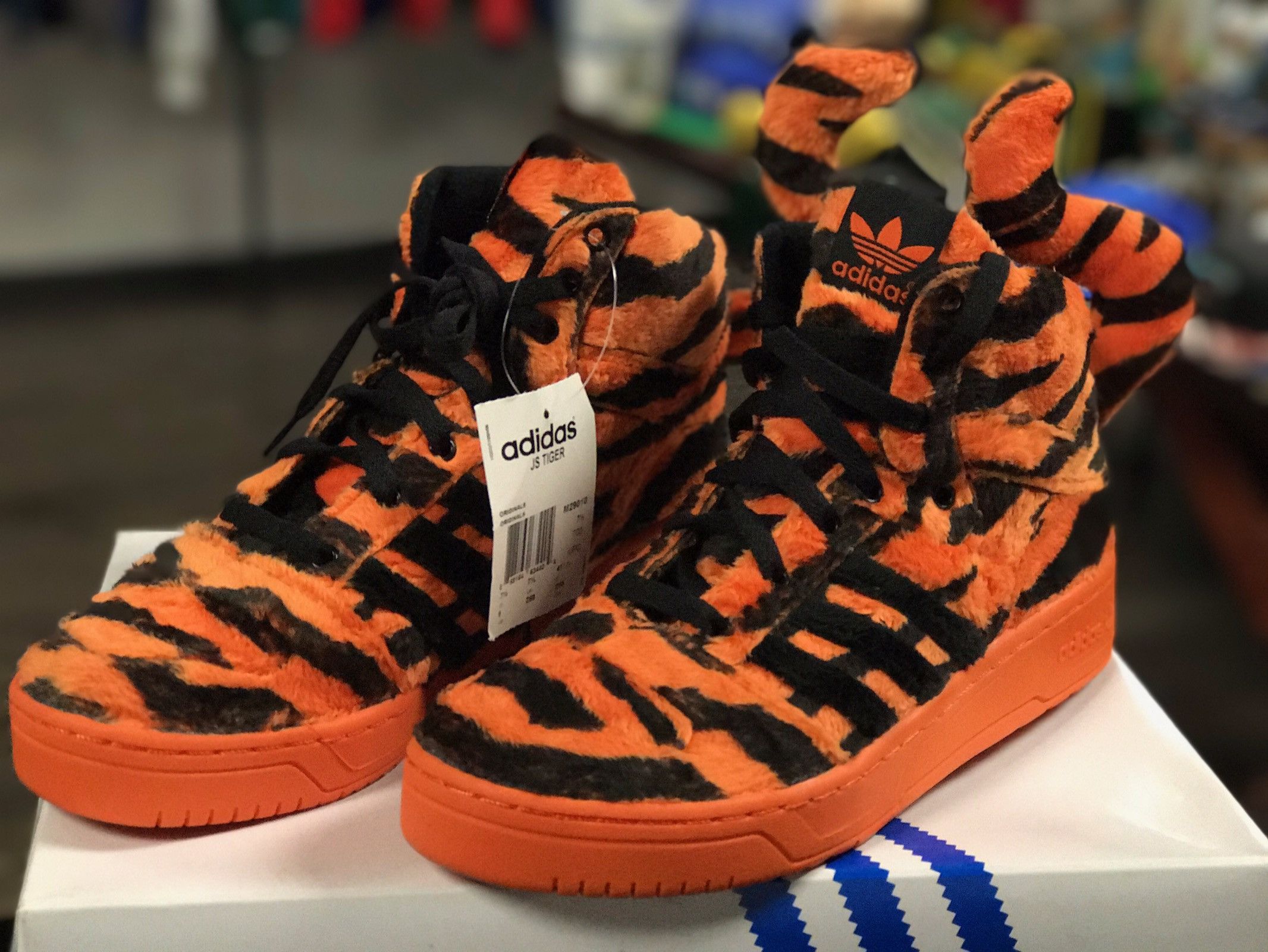Adidas Jeremy Scott Adidas x Jeremy Scott Tiger Grailed