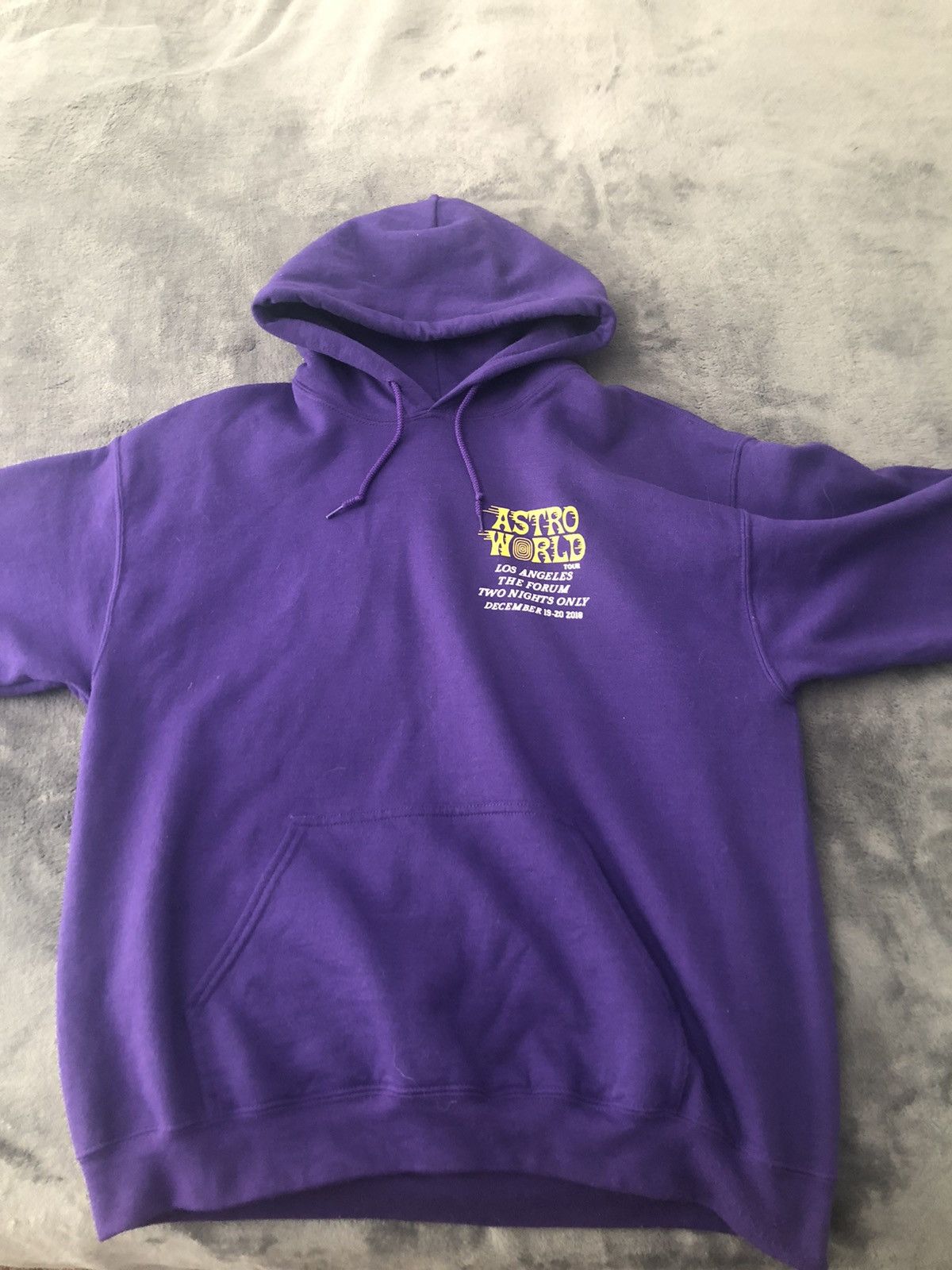 ASTROWORLD LA EXCLUSIVE HOODIE – PURPLE – Astroworld Merch