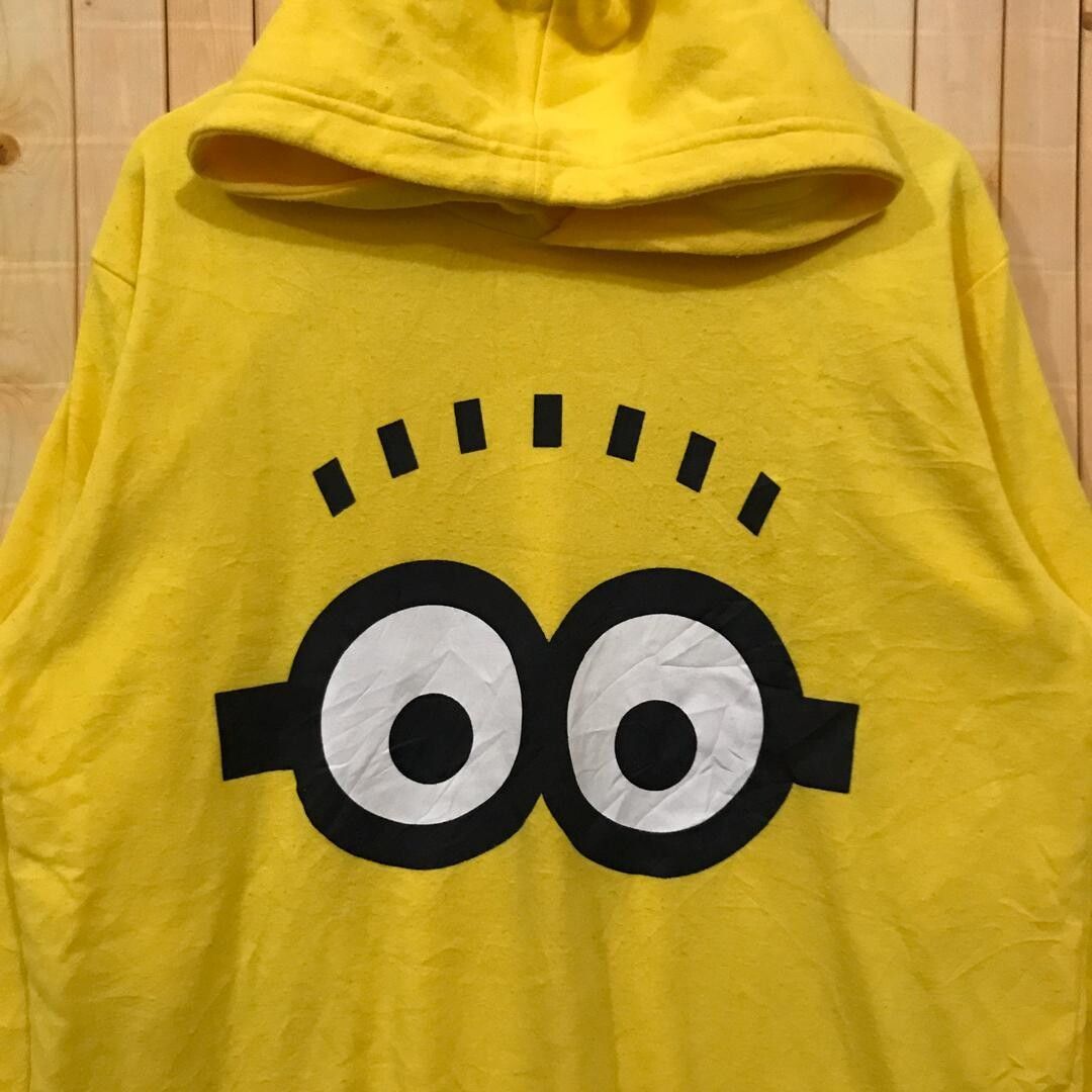 Japanese Brand Japanese Brand minions sweatshirt hoodie big logo Size US XL / EU 56 / 4 - 4 Thumbnail