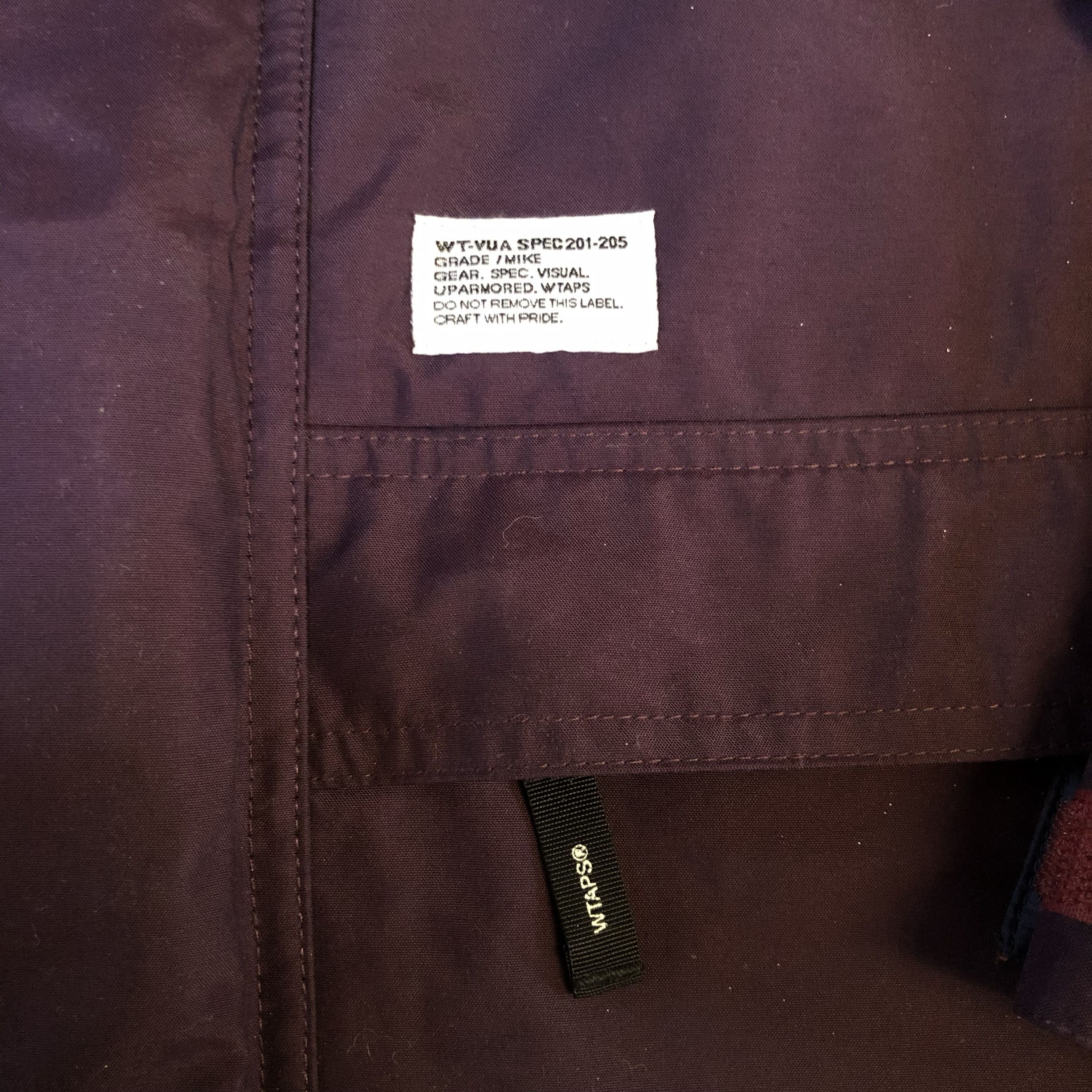 Wtaps WTAPS SS12 Purple Mountain Parka Size US M / EU 48-50 / 2 - 7 Thumbnail