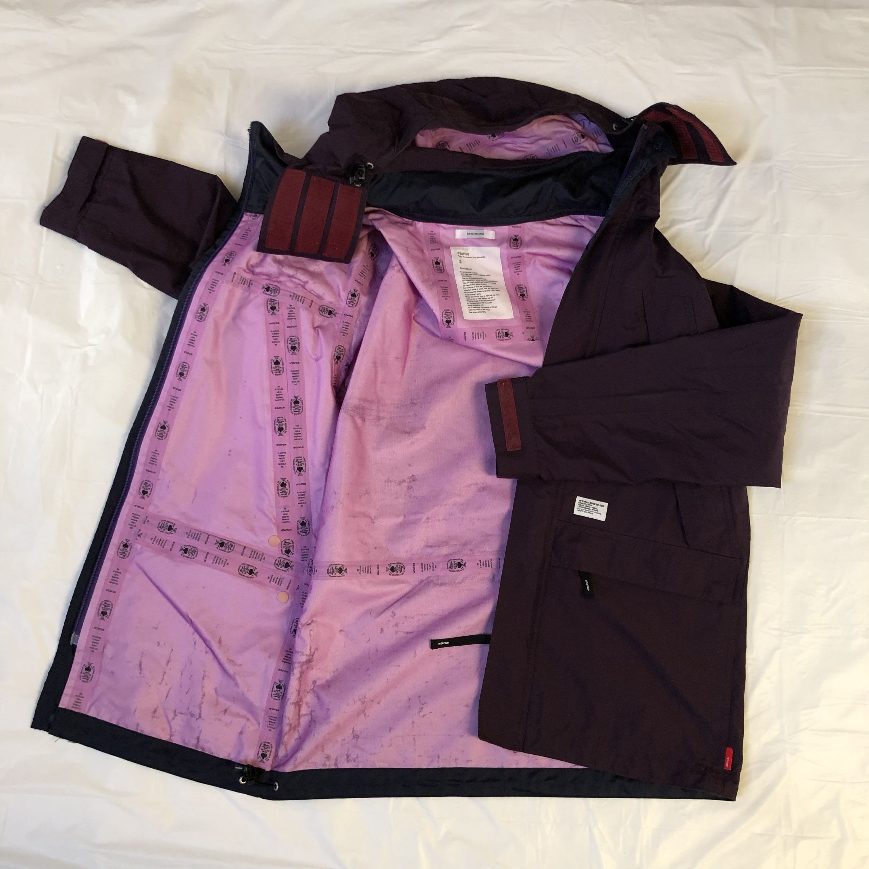 Wtaps WTAPS SS12 Purple Mountain Parka Size US M / EU 48-50 / 2 - 4 Thumbnail