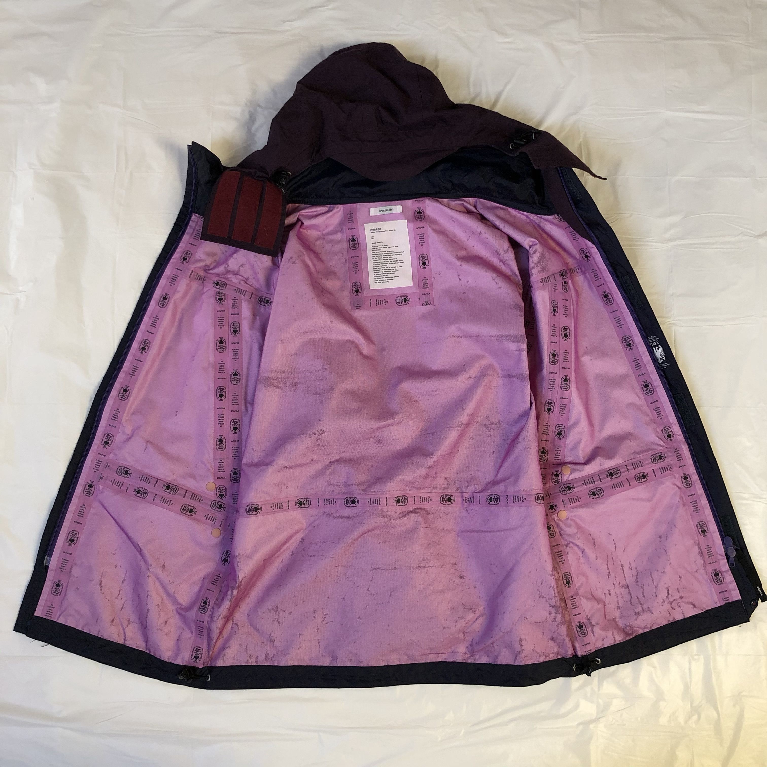 Wtaps WTAPS SS12 Purple Mountain Parka Size US M / EU 48-50 / 2 - 5 Thumbnail