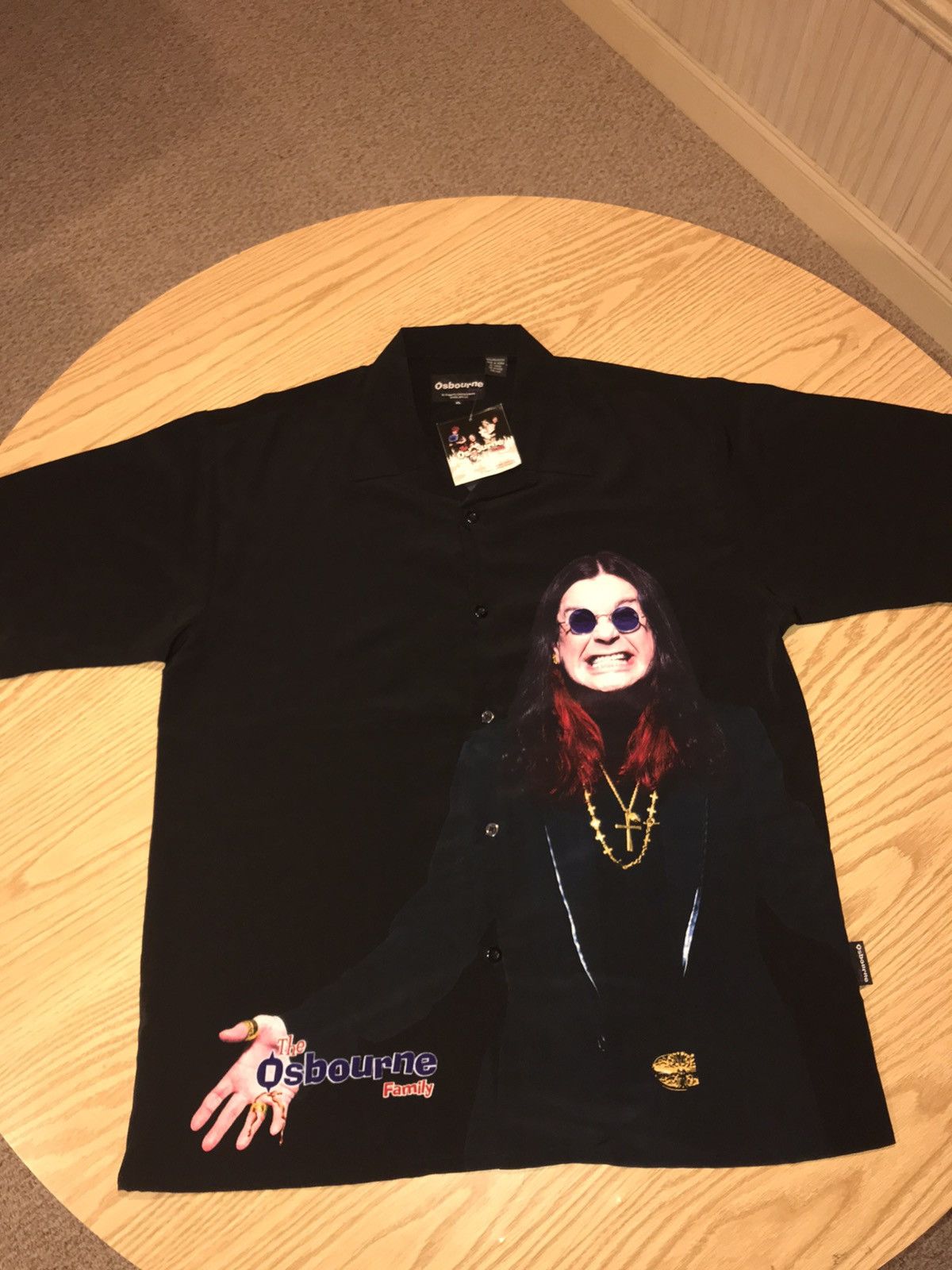 Vintage 2024 ozzy osbourne button up shirt