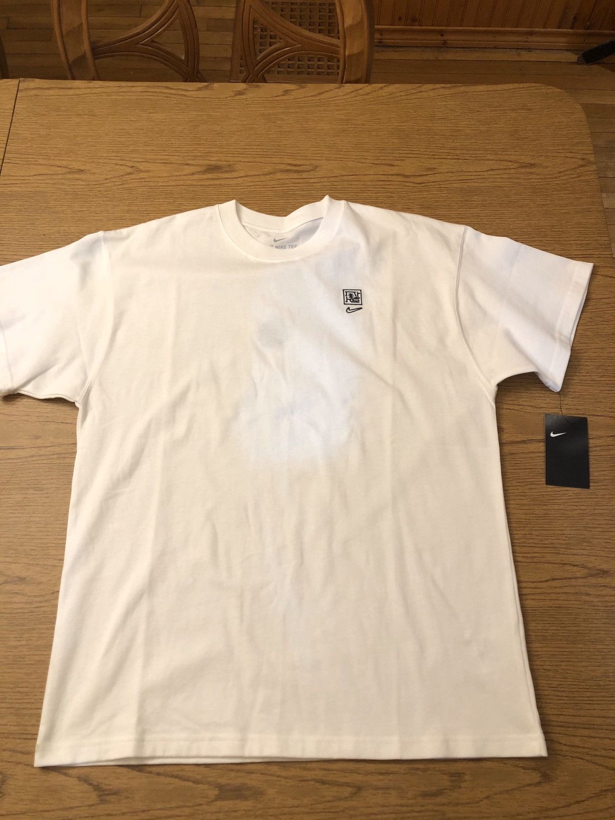 image of Nike White Chinese New Year Tee, Men's (Size Medium)