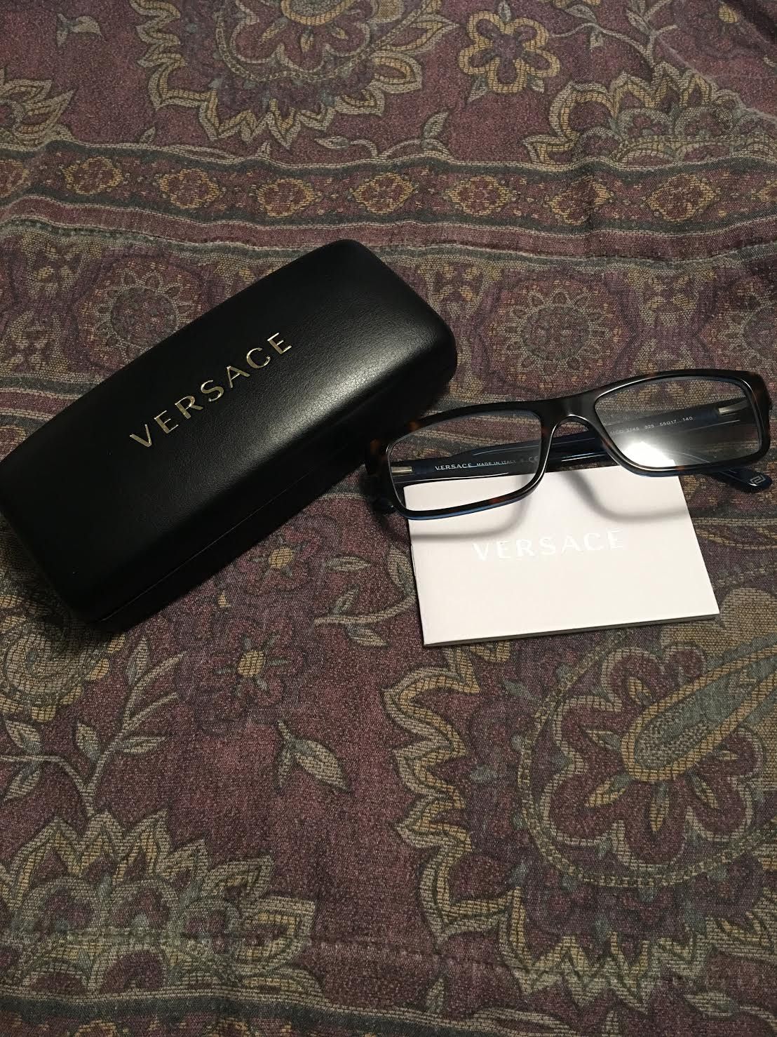 Versace Tortoise Glasses