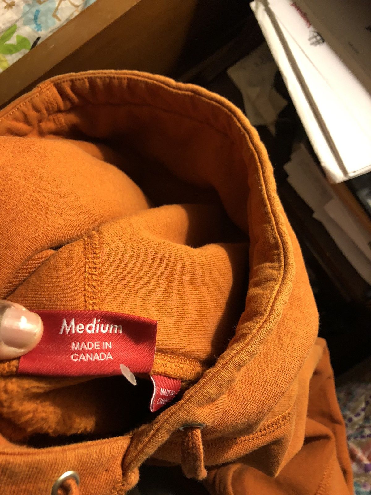 Supreme Supreme Studded Hooded Sweatshirt | SZ M Size US M / EU 48-50 / 2 - 7 Thumbnail