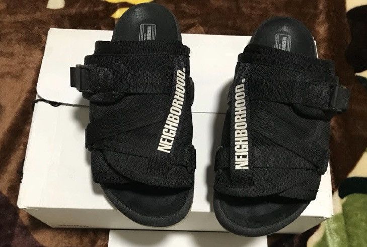 Visvim **RARE** Visvim Christo Neighborhood Sandals | Grailed