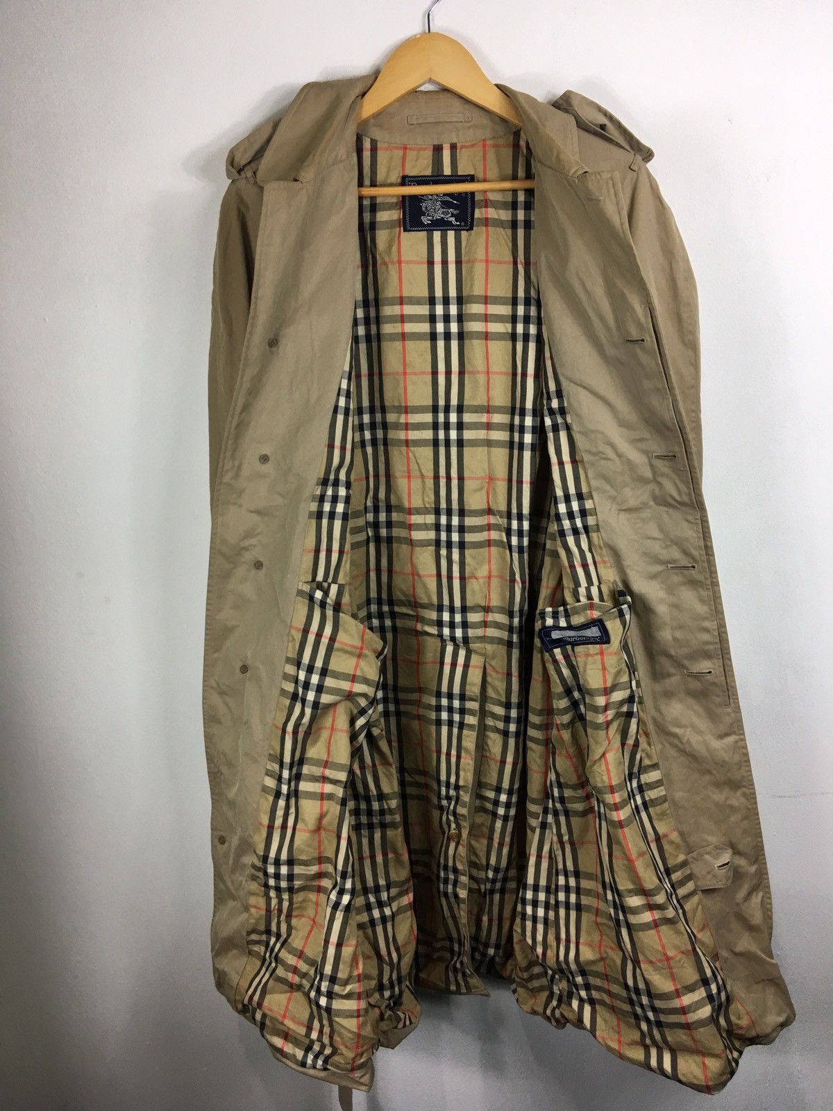 ジャケット・アウター 90s vintage Burberrys nova stenkler coat Vintage Burberry Jacket Coat Wool Cashmere Double Breasted