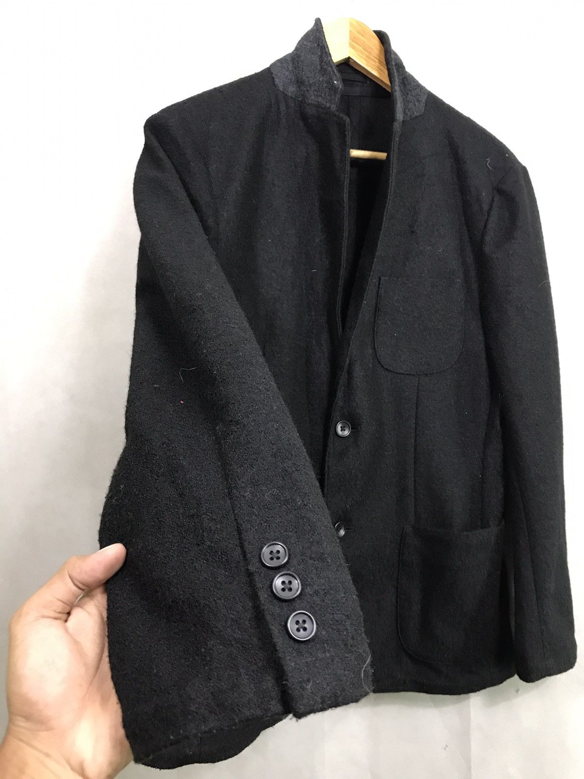 Issey Miyake Issey Miyake Plantation Wool Jacket Coat Made in Japan Size US S / EU 44-46 / 1 - 7 Thumbnail