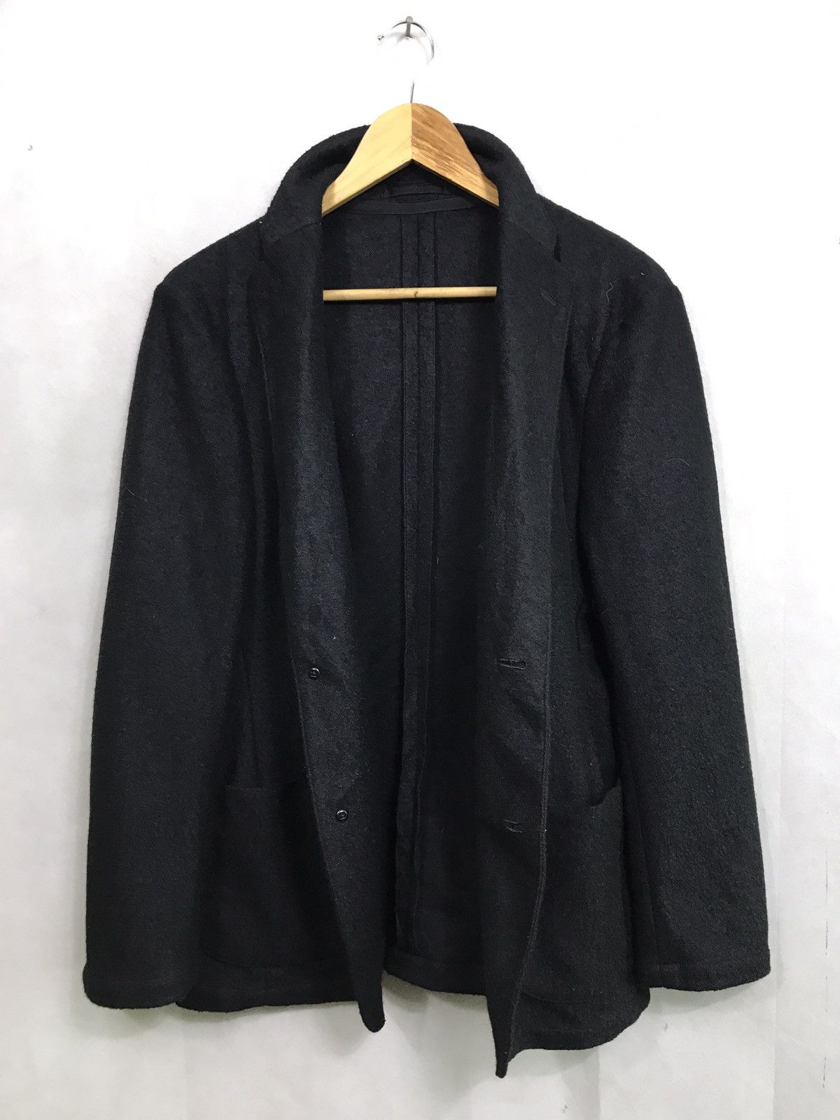 Issey Miyake Issey Miyake Plantation Wool Jacket Coat Made in Japan Size US S / EU 44-46 / 1 - 8 Thumbnail