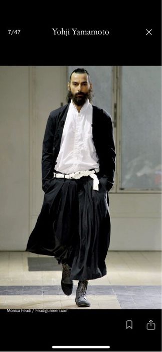 Yohji store yamamoto 12ss