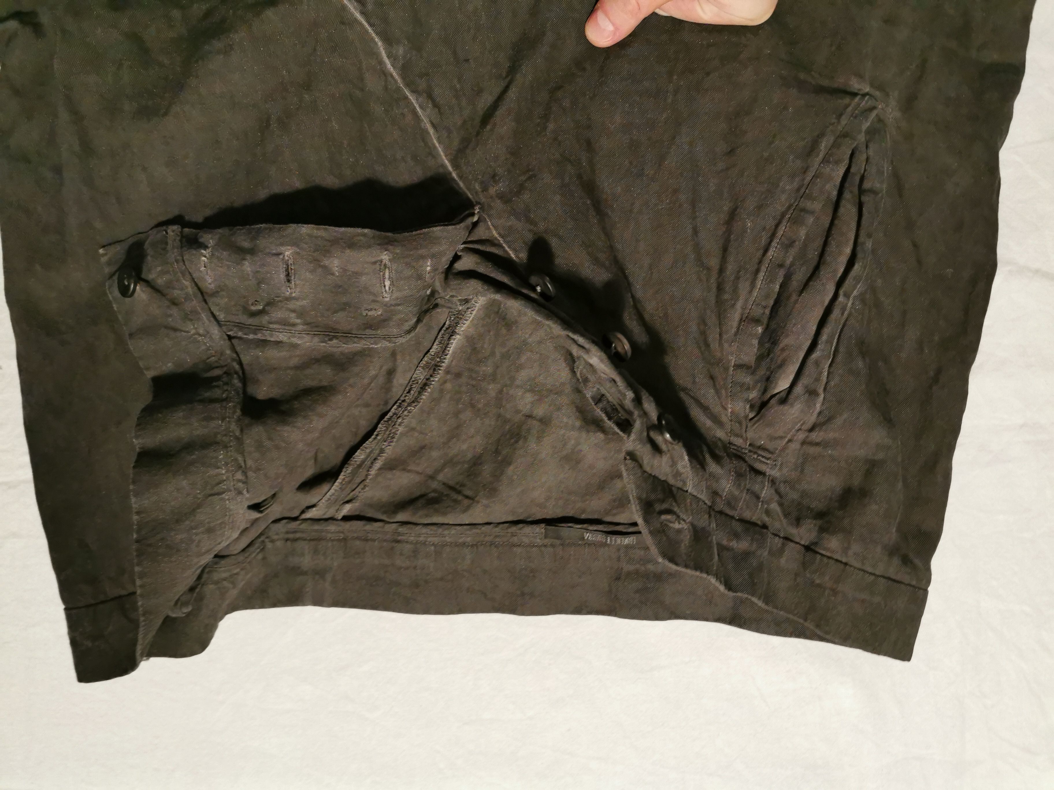 Lumen Et Umbra Twisted Seam Drop Crotch Pants Size US 34 / EU 50 - 3 Thumbnail