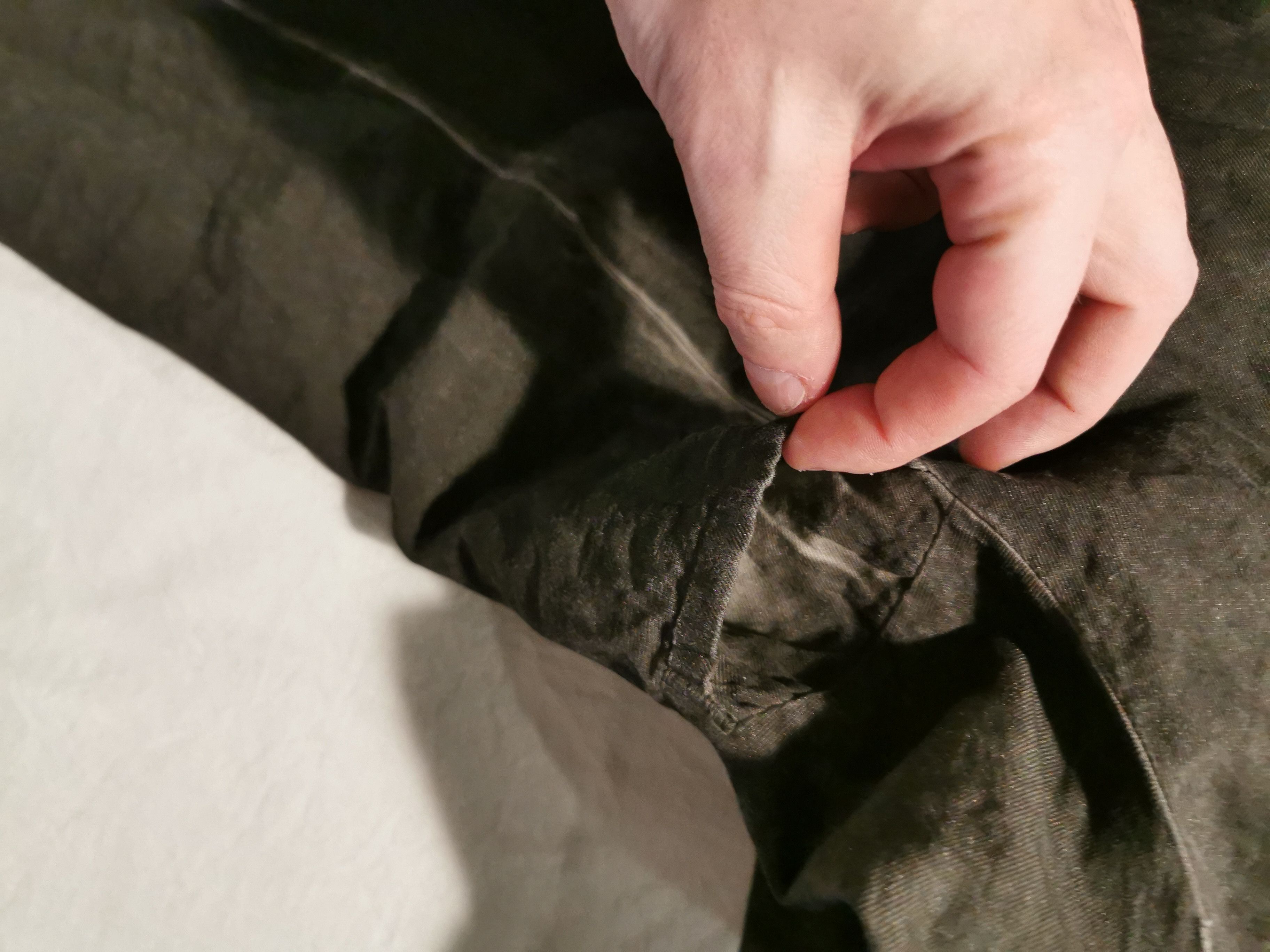 Lumen Et Umbra Twisted Seam Drop Crotch Pants Size US 34 / EU 50 - 5 Thumbnail