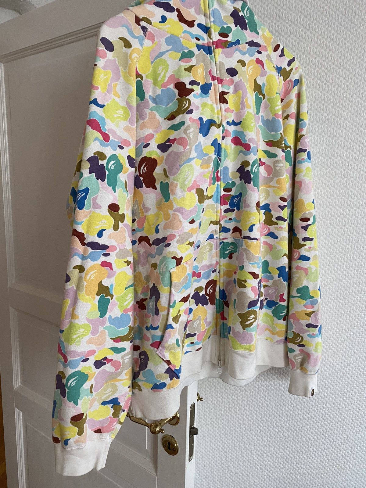 Bape Bape Multicolor Camo Hoodie Size US XL / EU 56 / 4 - 2 Thumbnail