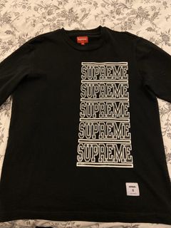 Supreme Stacked L S Top | Grailed