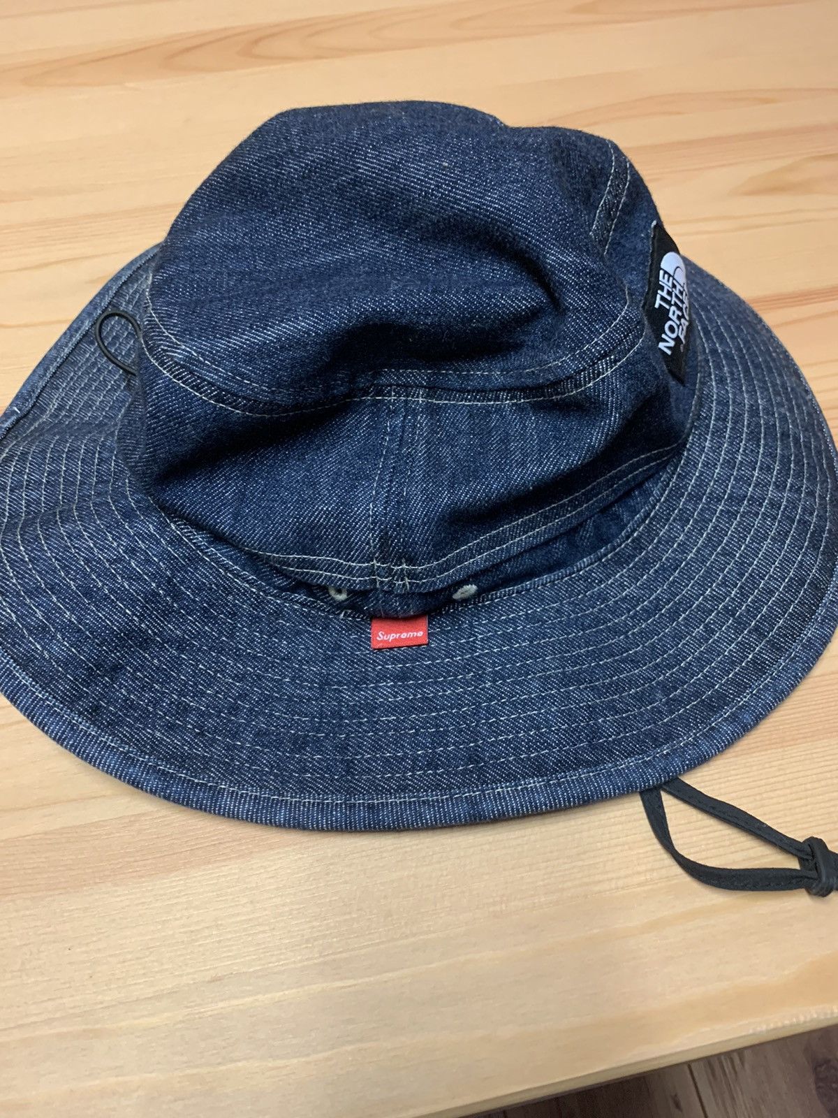 Supreme × The North Face Denim Breeze Bucket Hat | Grailed