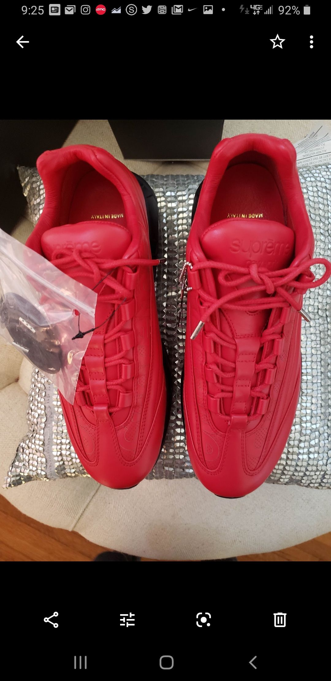 Nike Supreme Air Max 95 Lux Grailed