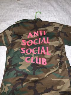 Anti Social Social Club Camo Jacket | Grailed