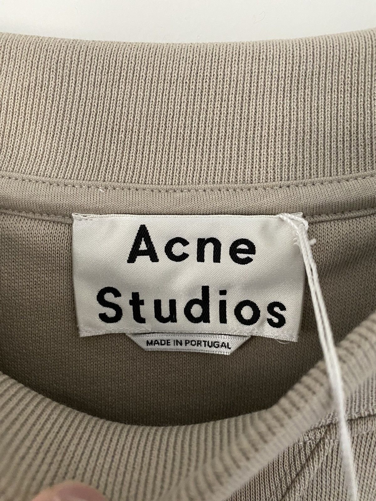 Acne Studios Acne Studios Flogho Logo Print Crewneck sweatshirt size L Size US L / EU 52-54 / 3 - 3 Thumbnail