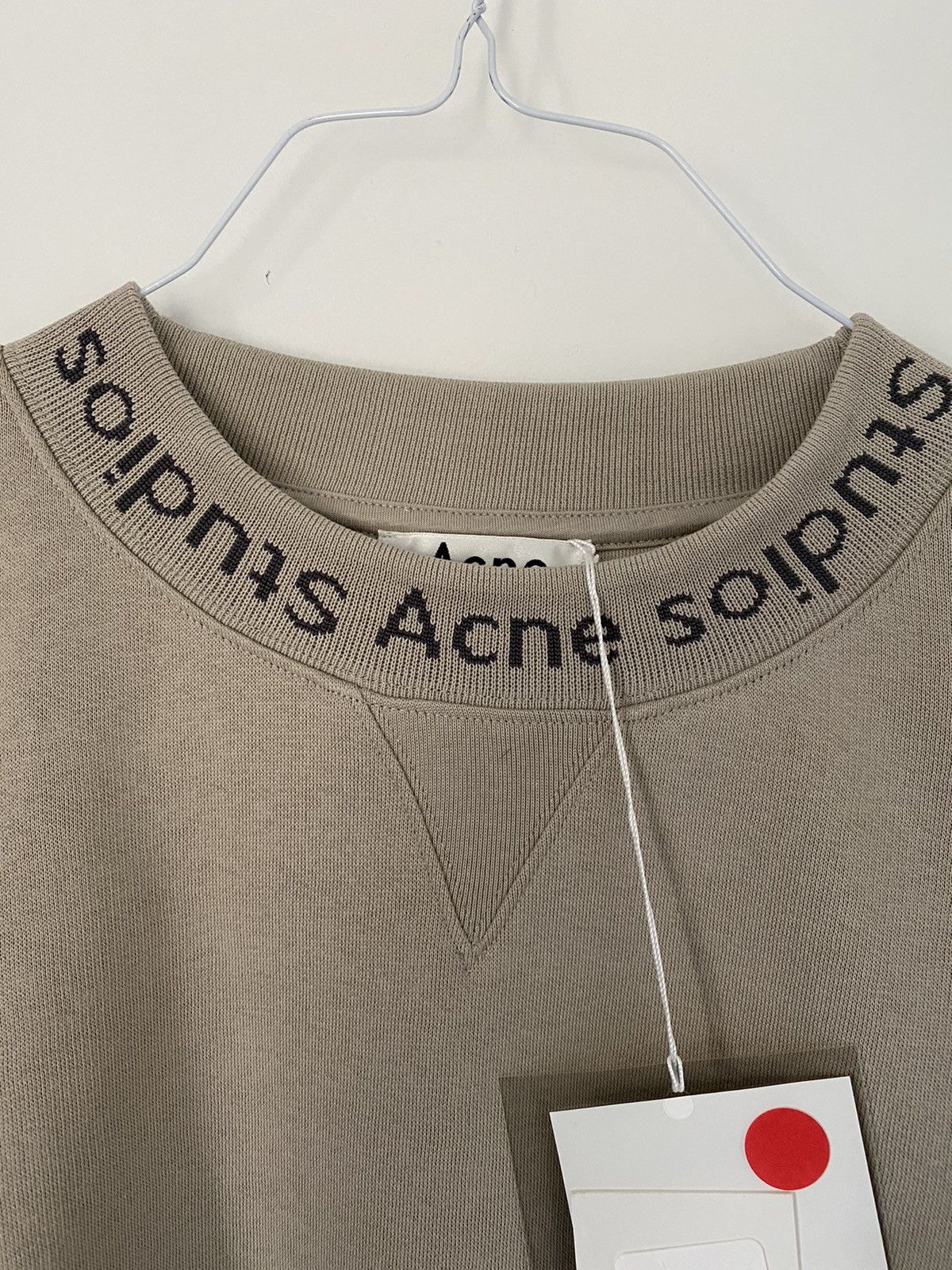 Acne Studios Acne Studios Flogho Logo Print Crewneck sweatshirt size L Size US L / EU 52-54 / 3 - 2 Thumbnail