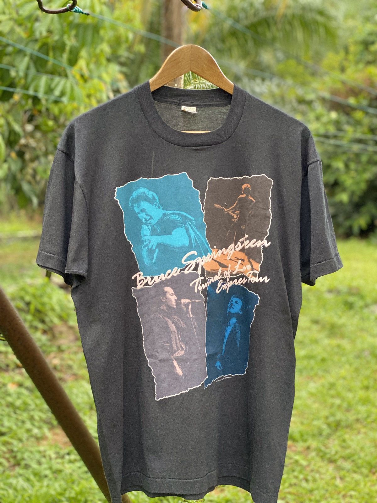 Vintage 1988 BRUCE SPRINGSTEEN (Tunnel of love express tour) Size US L / EU 52-54 / 3 - 1 Thumbnail