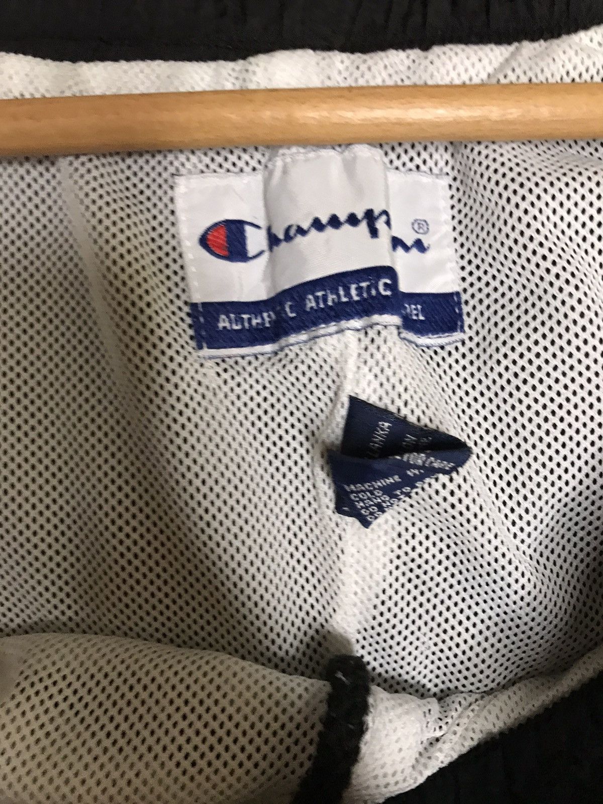 Champion × NFL Vintage 90s Baltimore Ravens Champion Nylon Jogger Pants Size US 33 - 5 Thumbnail