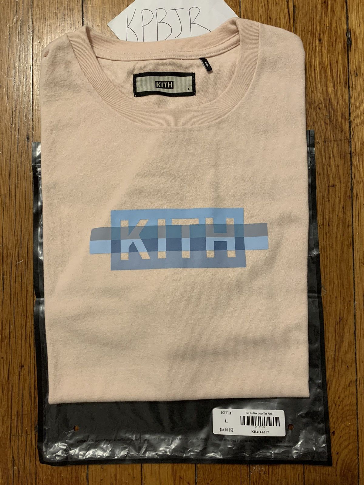 Kith Kith Strike Box Logo Tee Grailed