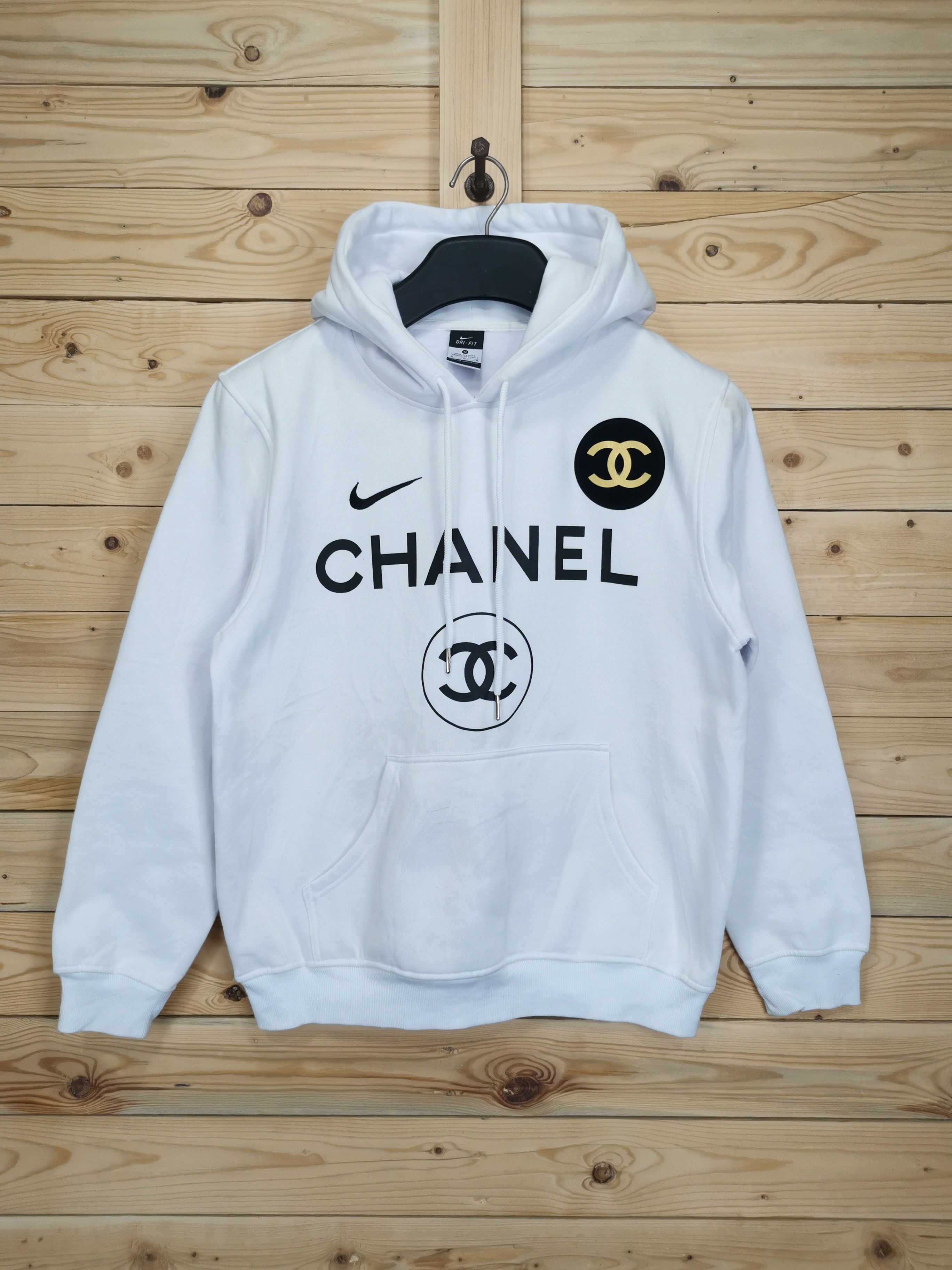 Chanel Nike Nike Chanel Hoodies Grailed