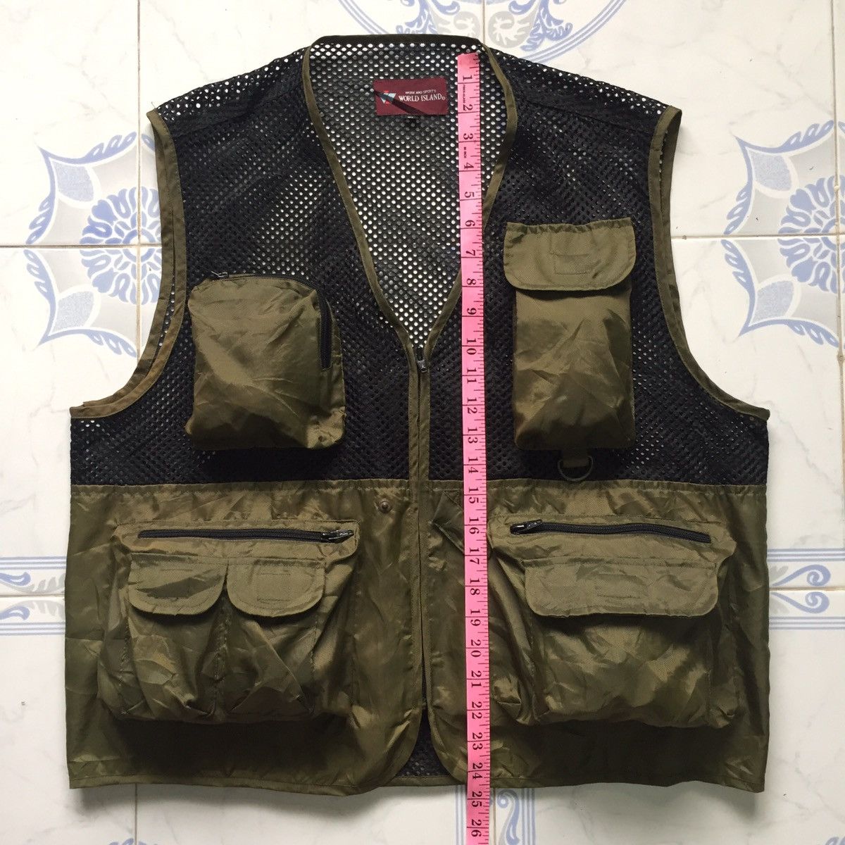 Japanese Brand World Island Tactical/Fishing Vest Size US L / EU 52-54 / 3 - 19 Thumbnail