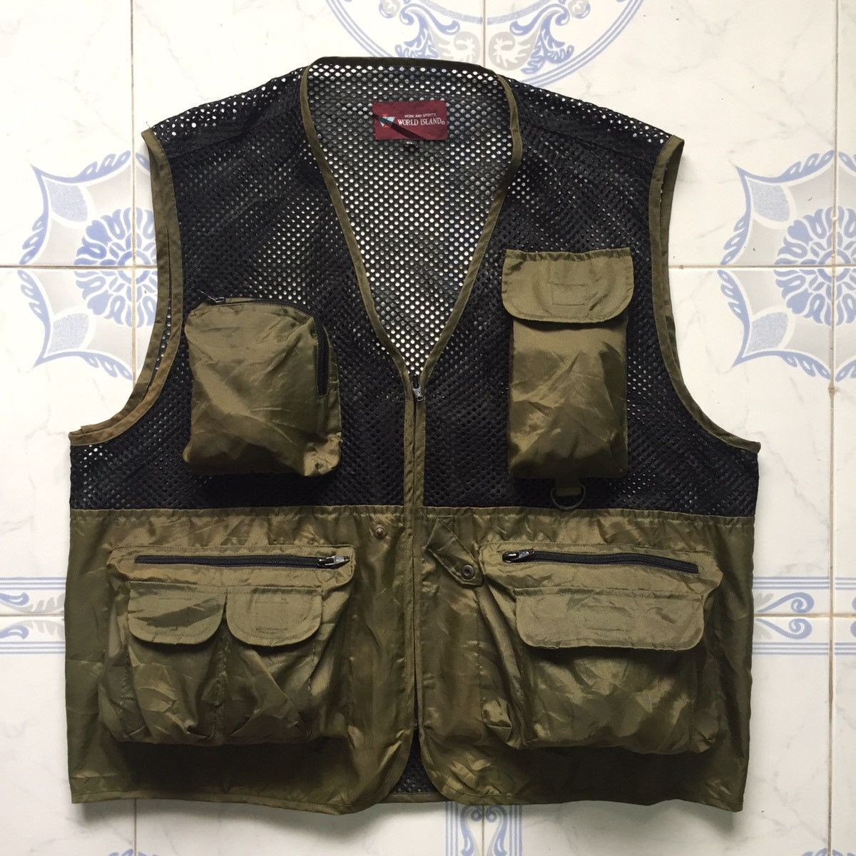 Japanese Brand World Island Tactical/Fishing Vest Size US L / EU 52-54 / 3 - 18 Thumbnail