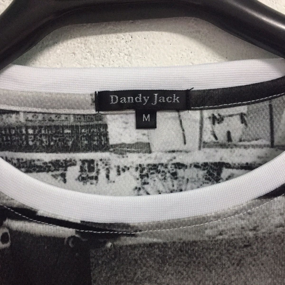 Japanese Brand Symmetry Upside Down Straightaway Fullprint Dandy Jack Tee Size US M / EU 48-50 / 2 - 8 Thumbnail