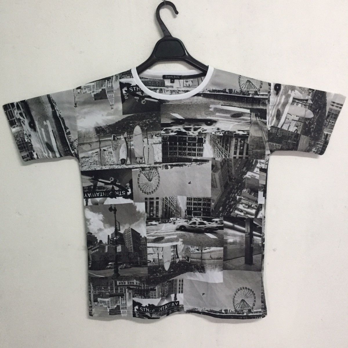 Japanese Brand Symmetry Upside Down Straightaway Fullprint Dandy Jack Tee Size US M / EU 48-50 / 2 - 1 Thumbnail
