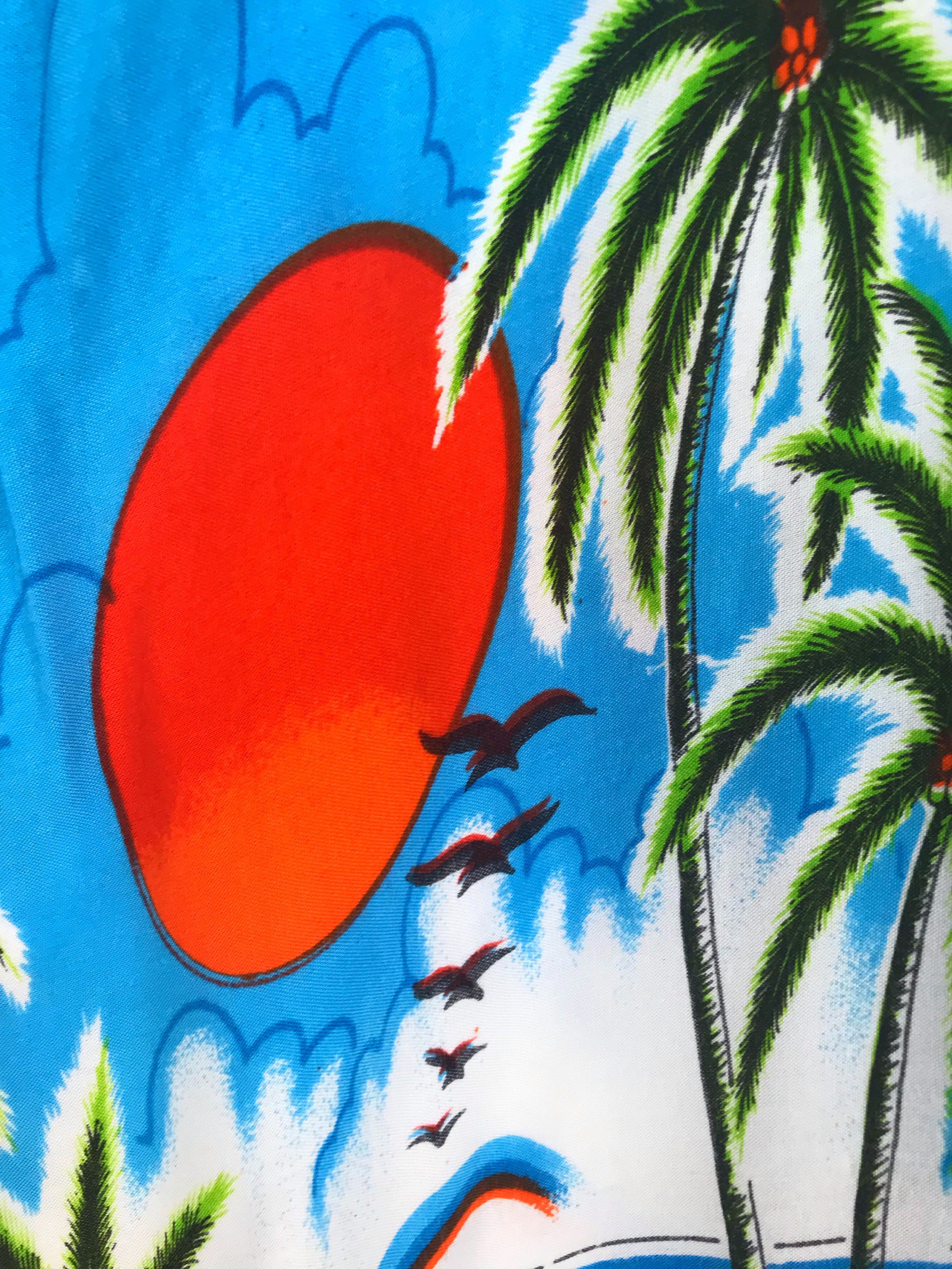 Vintage Vintage Ghandy Sunrise Morning Hawaiian Shirt Size US M / EU 48-50 / 2 - 6 Thumbnail