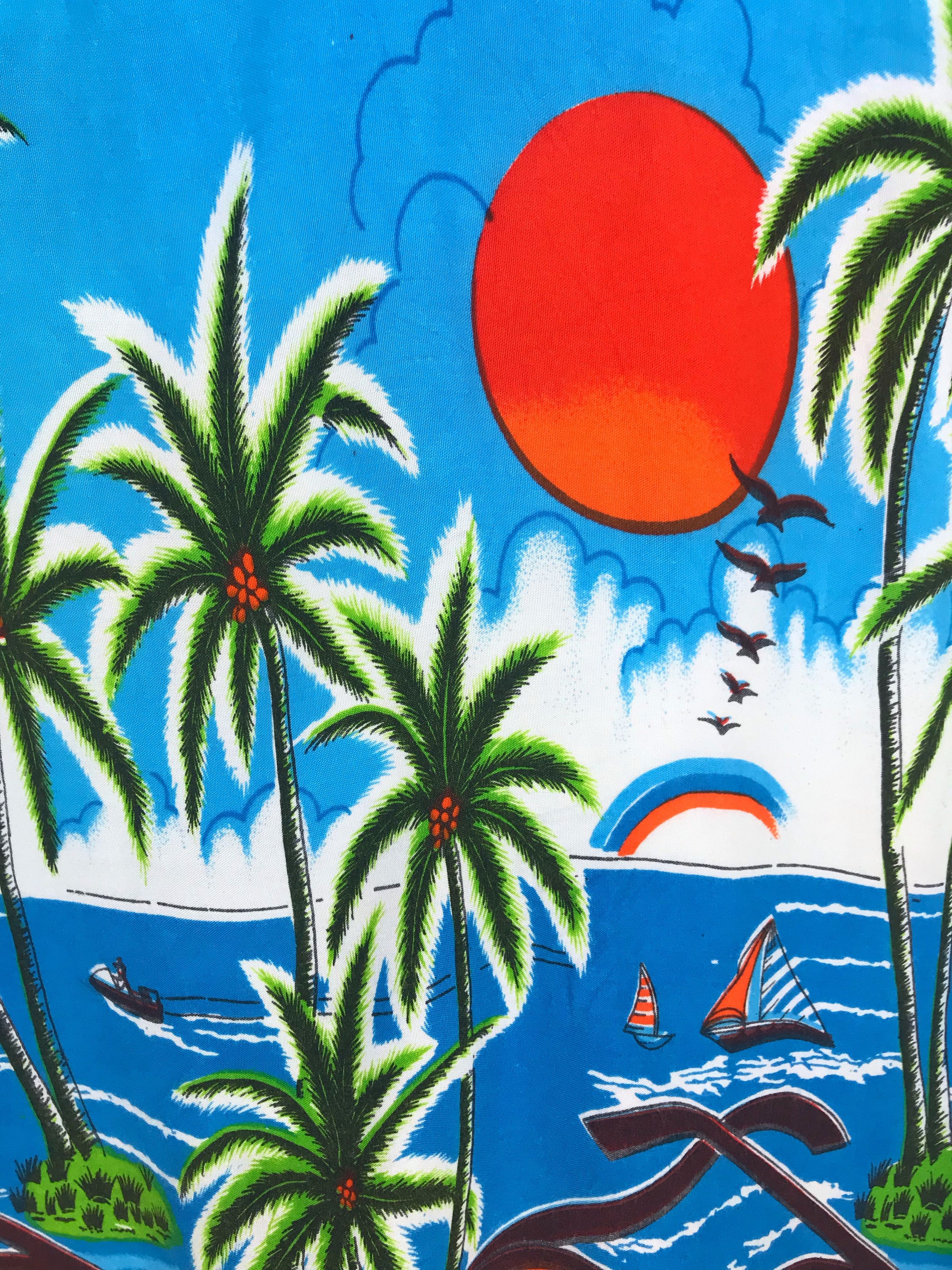 Vintage Vintage Ghandy Sunrise Morning Hawaiian Shirt Size US M / EU 48-50 / 2 - 10 Thumbnail