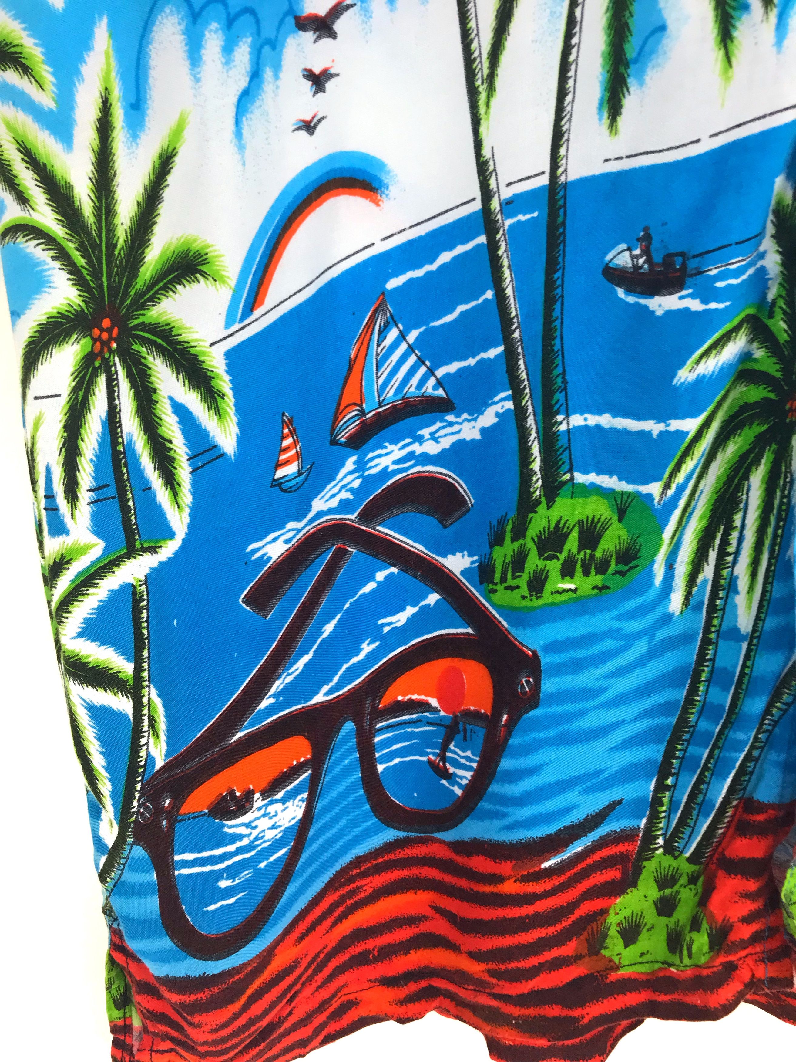 Vintage Vintage Ghandy Sunrise Morning Hawaiian Shirt Size US M / EU 48-50 / 2 - 4 Thumbnail