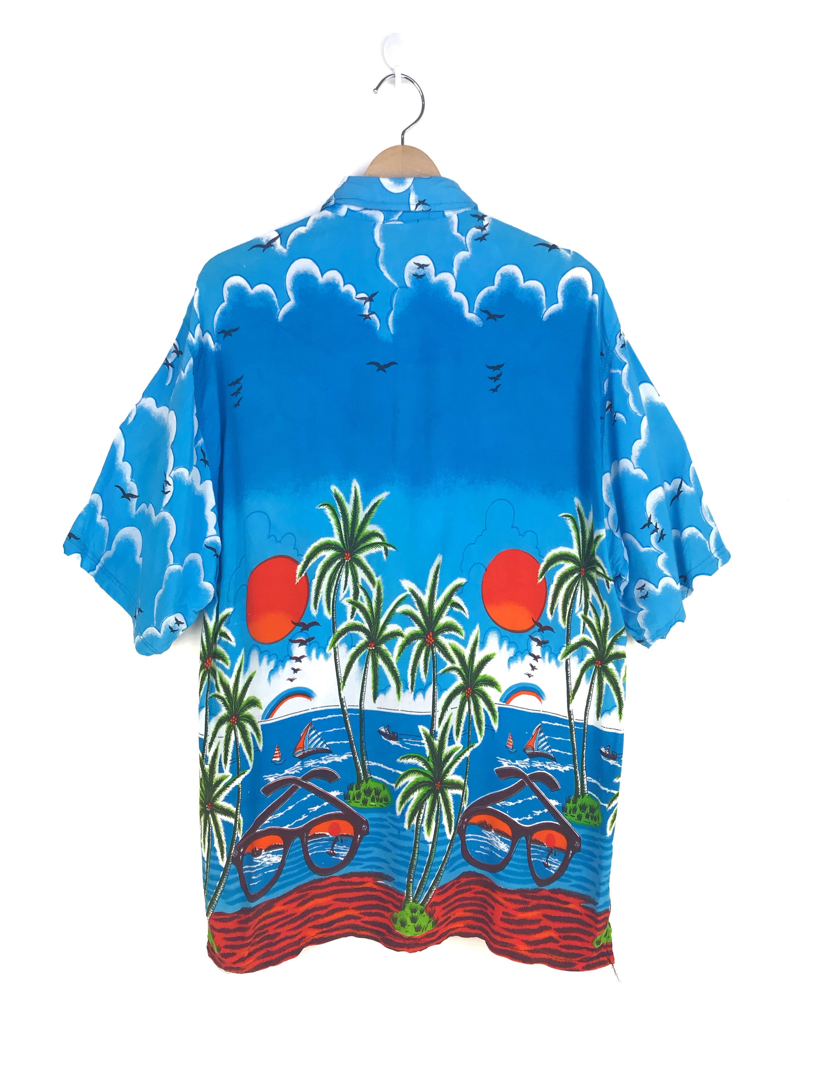 Vintage Vintage Ghandy Sunrise Morning Hawaiian Shirt Size US M / EU 48-50 / 2 - 9 Thumbnail