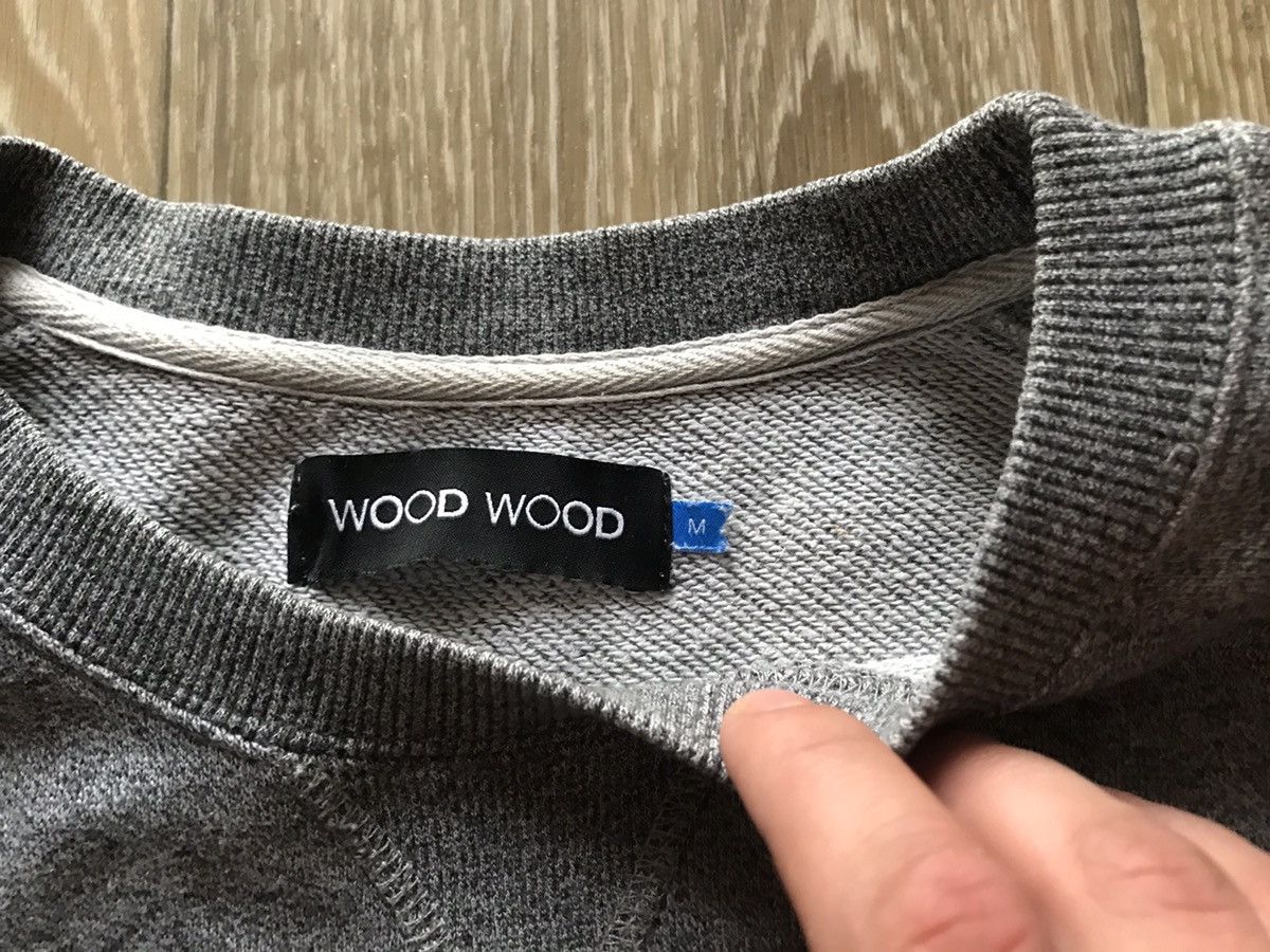 Wood Wood Wood wood sweatshirt big logo size M Size US M / EU 48-50 / 2 - 3 Thumbnail