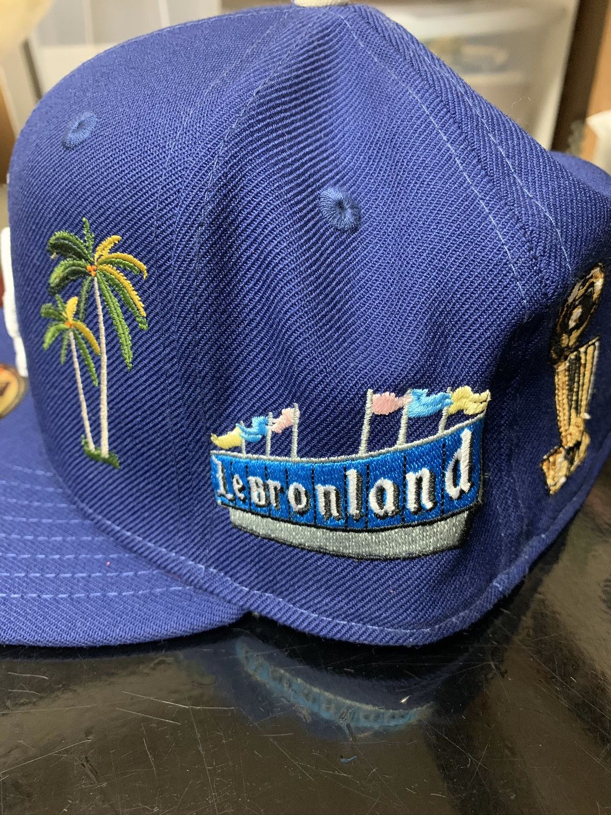 New Era Lebron land fitted 7 3 8 Grailed