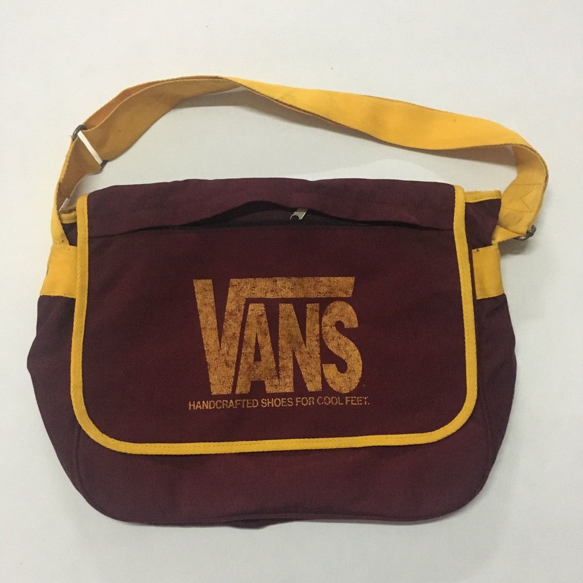 Vans 90’s vintage bag made in USA Vans Vintage 90s Vans Duffle Bag Hand Made in the USA | Grailed